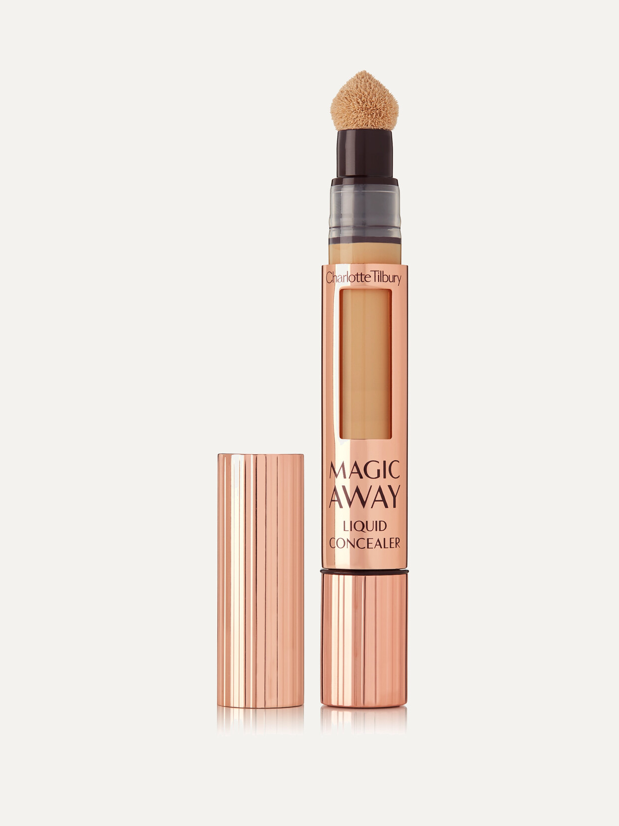 Shop Charlotte Tilbury Magic Away Liquid Concealer - Medium 5 In Neutrals