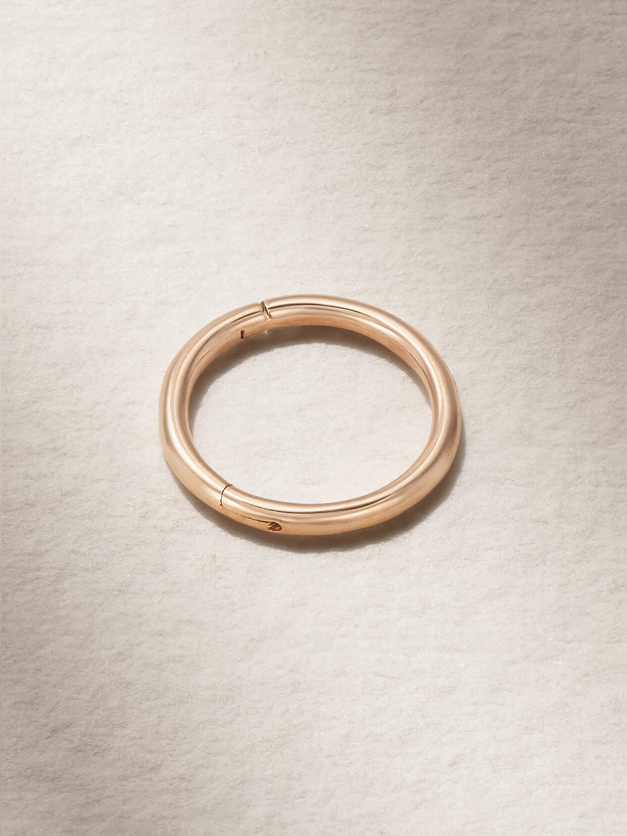 Maria Tash 8mm 14-karat Rose Gold Hoop Earring