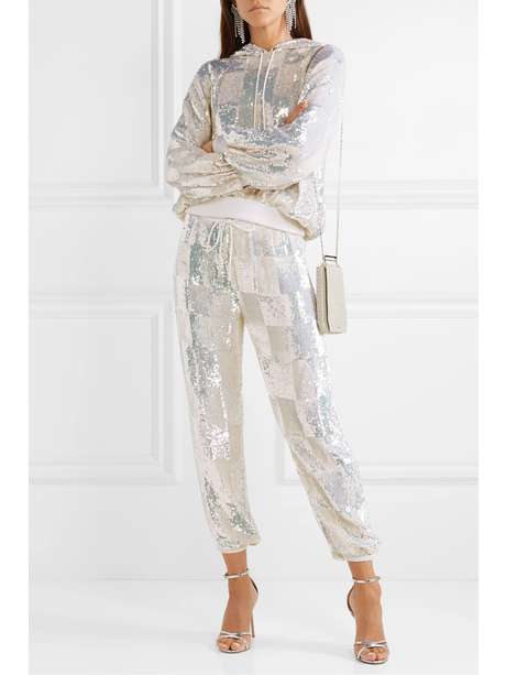 retrofete white sequin