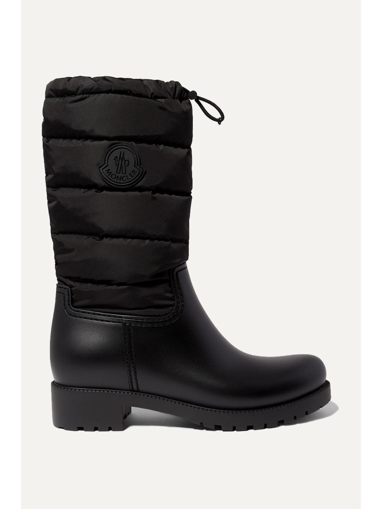 Ginette Quilted Shell And Rubber Rain Boots