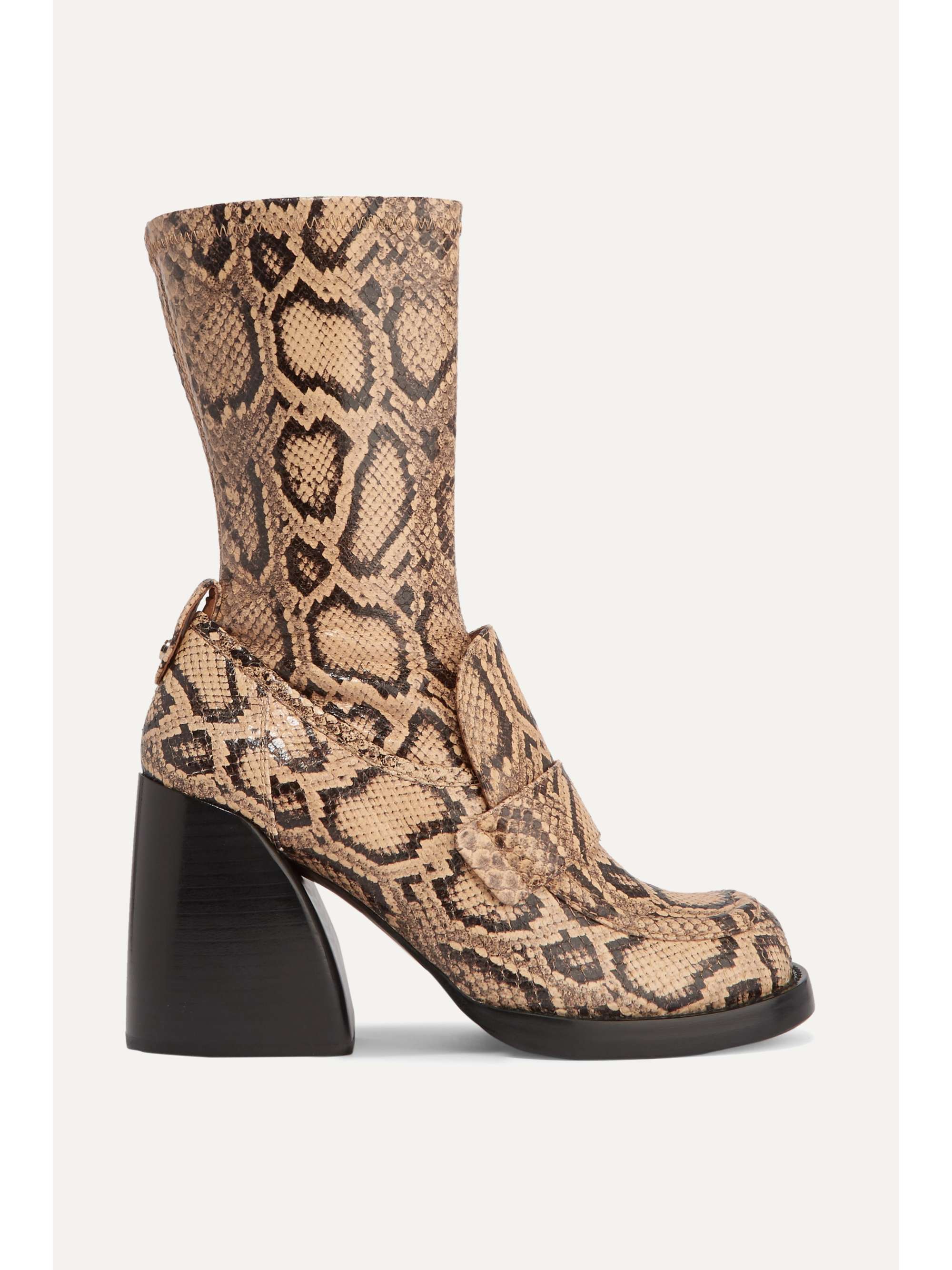 chloe snake boots