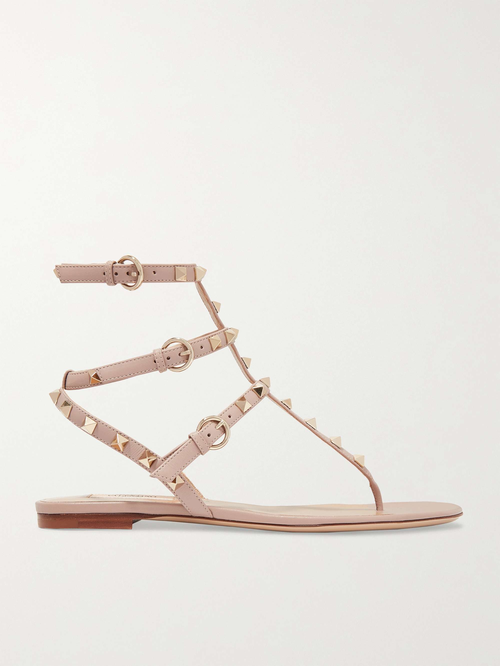 valentino rock studded sandals