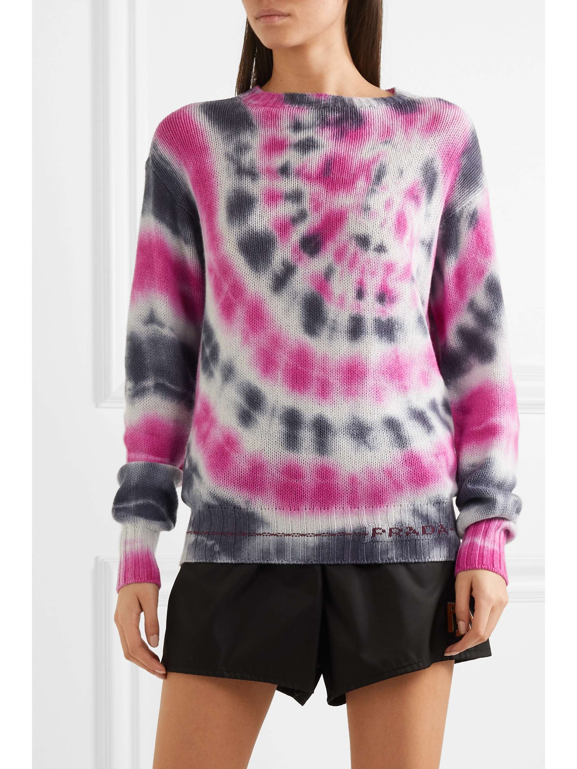 prada tie dye sweater