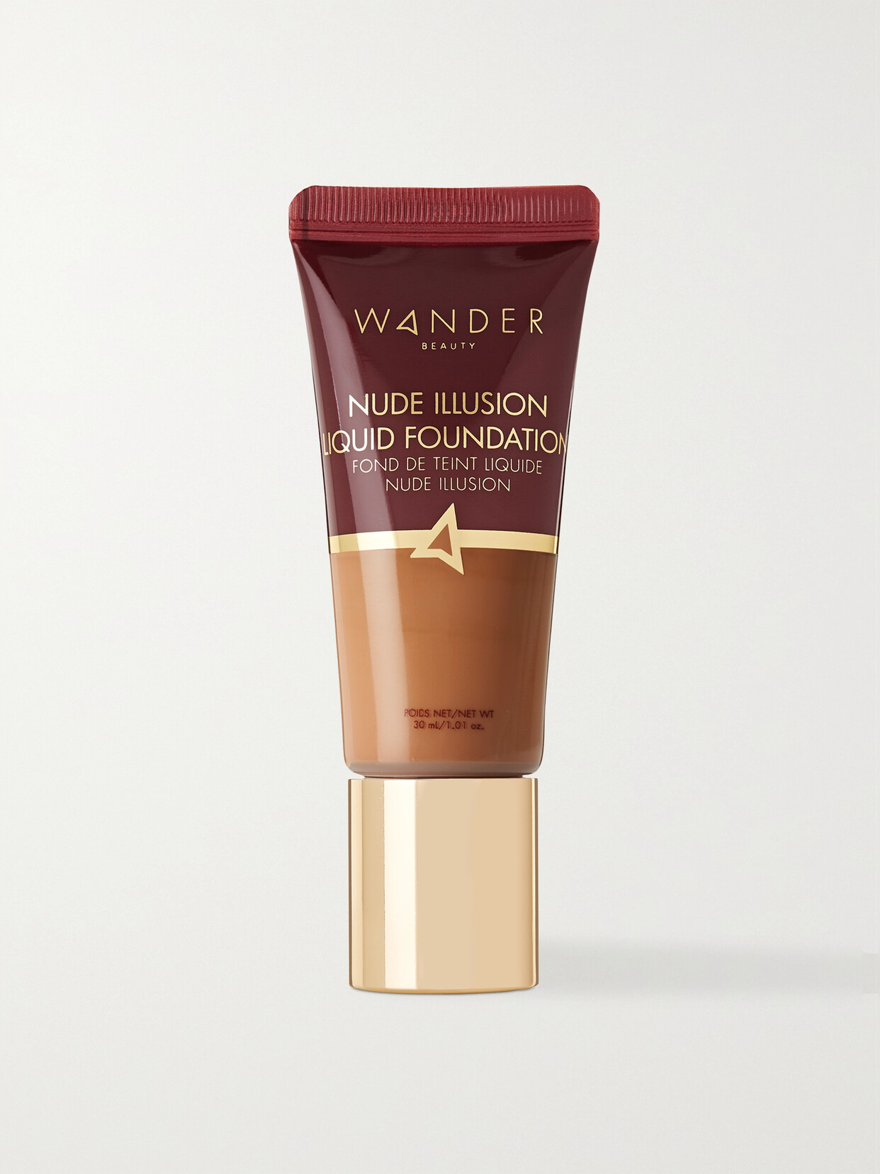 Wander Beauty Nude Illusion Liquid Foundation Golden Medium 1.01 oz/ 30 ml In Neutrals