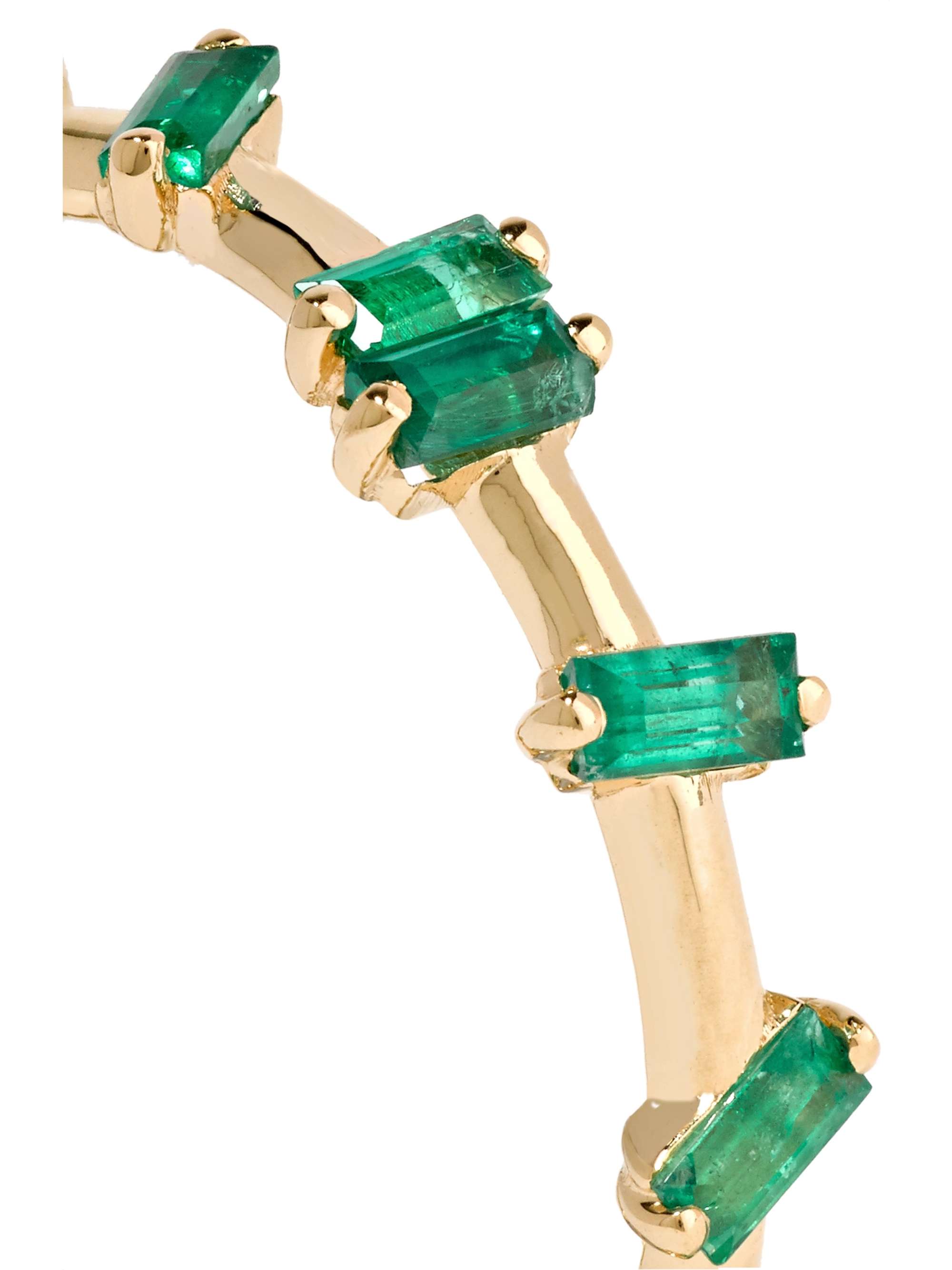SUZANNE KALAN 18-karat gold emerald ring