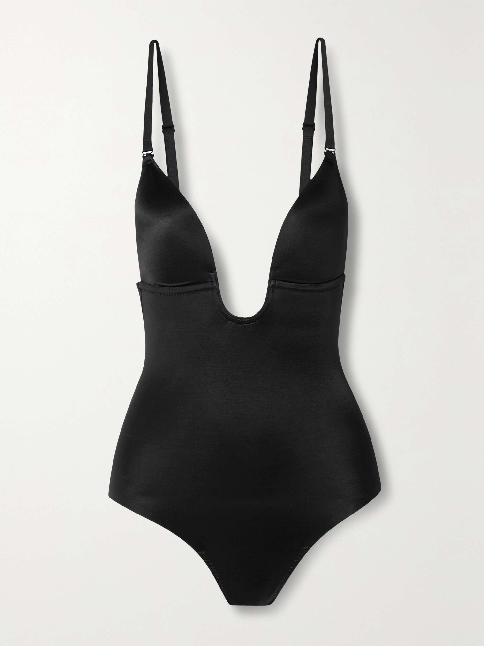 Suit Your Fancy stretch-jersey thong bodysuit