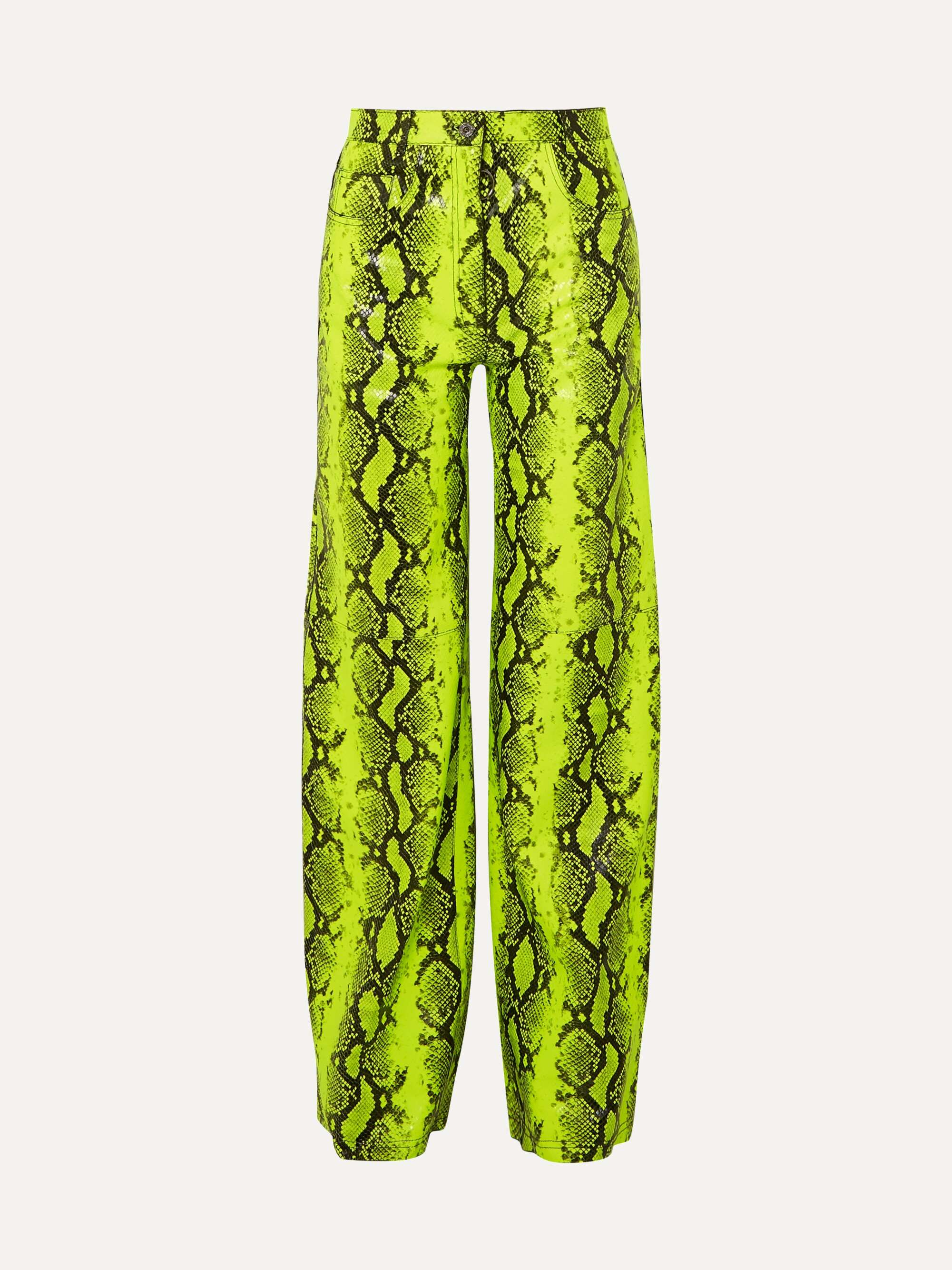 off white lime green