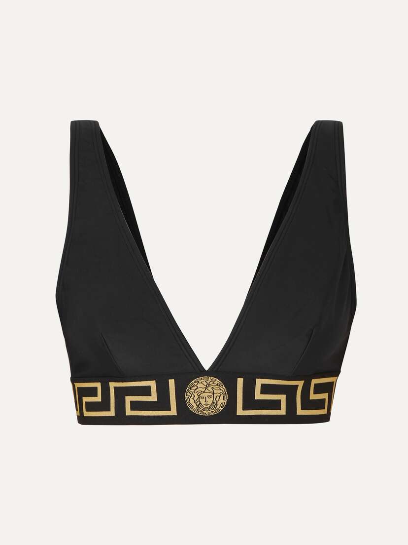 Versace Triangle Bikini Top