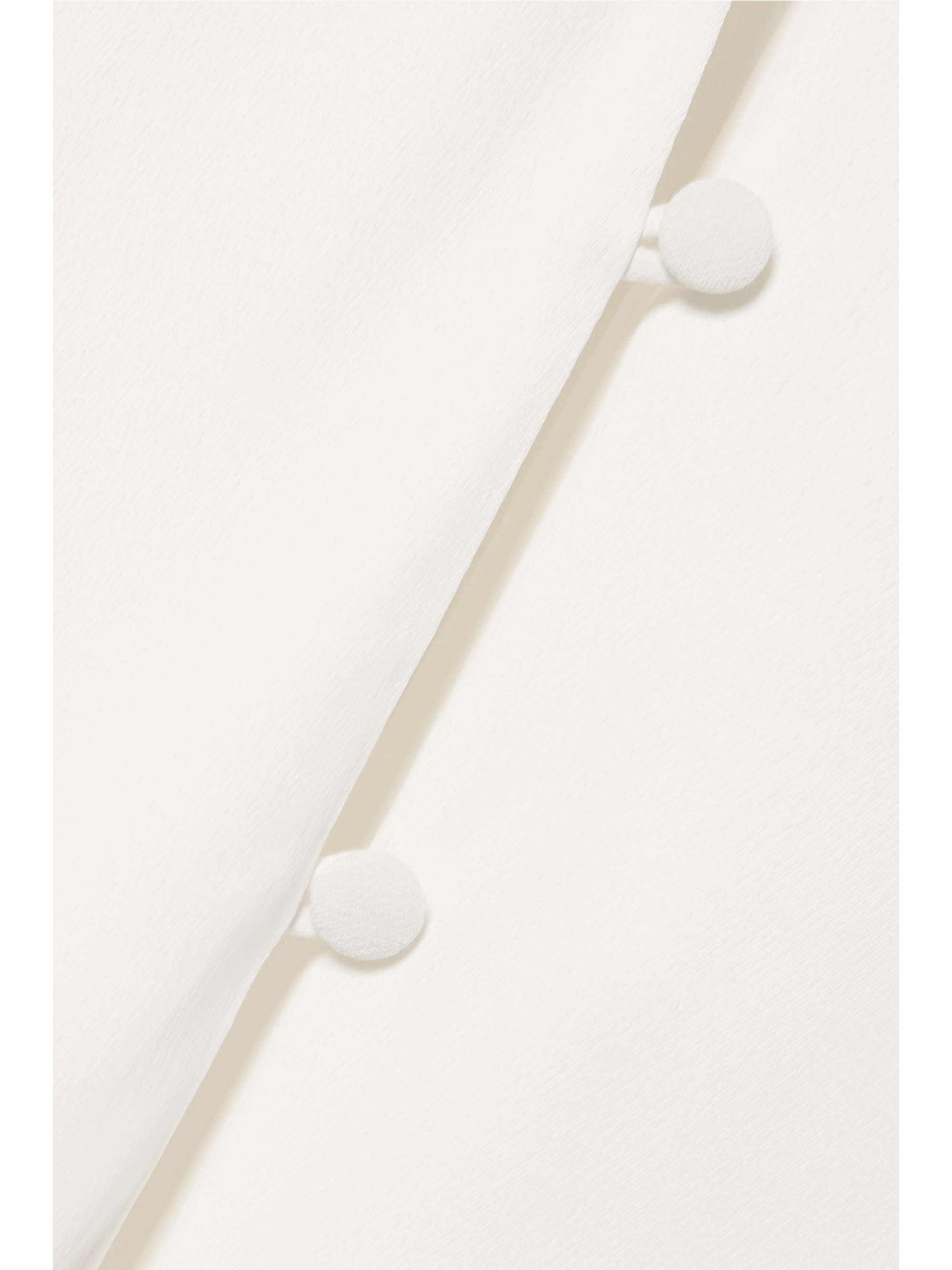 VANESSA COCCHIARO The Hedy ruched matte-satin gown