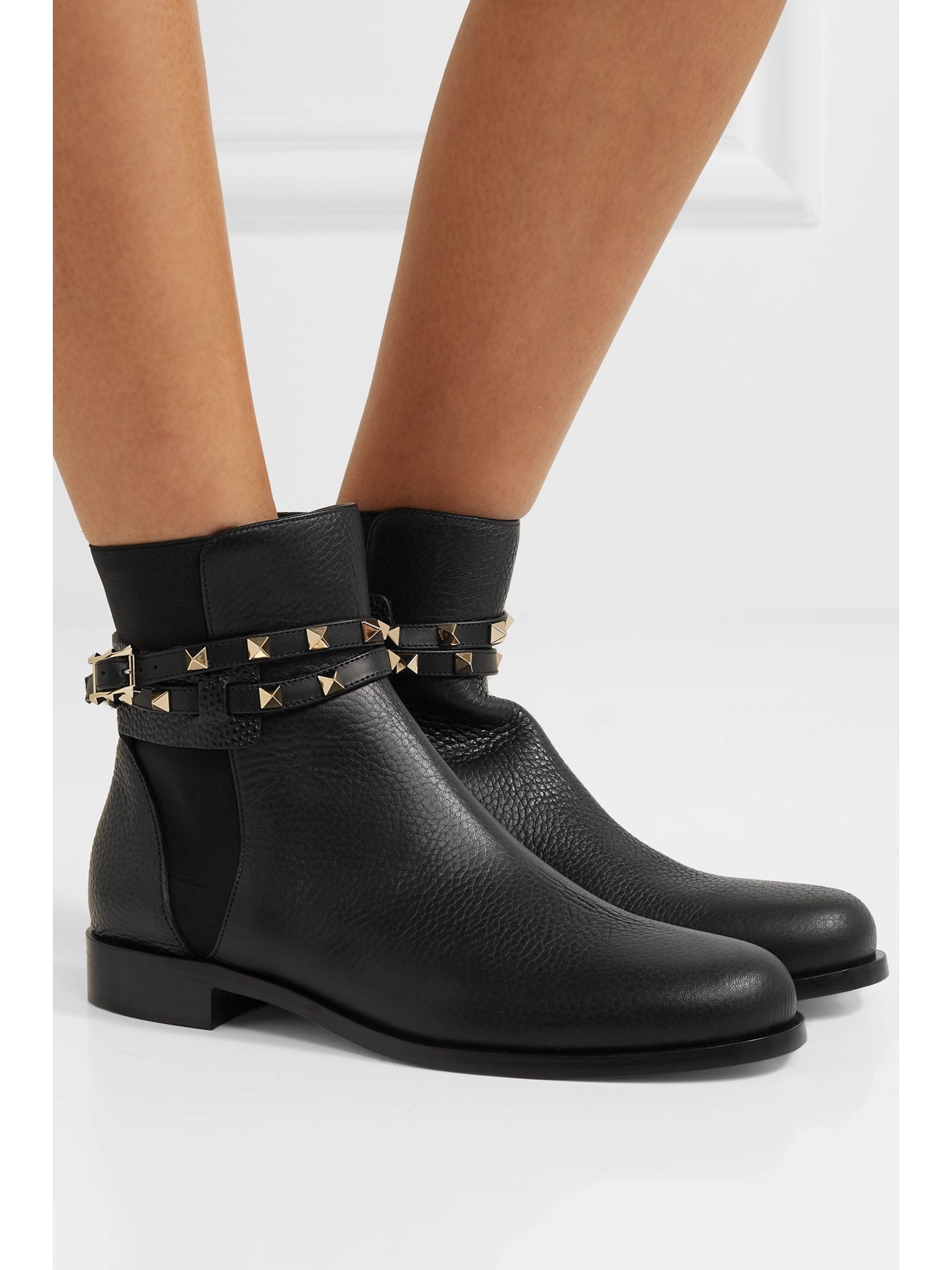 rockstud boots valentino