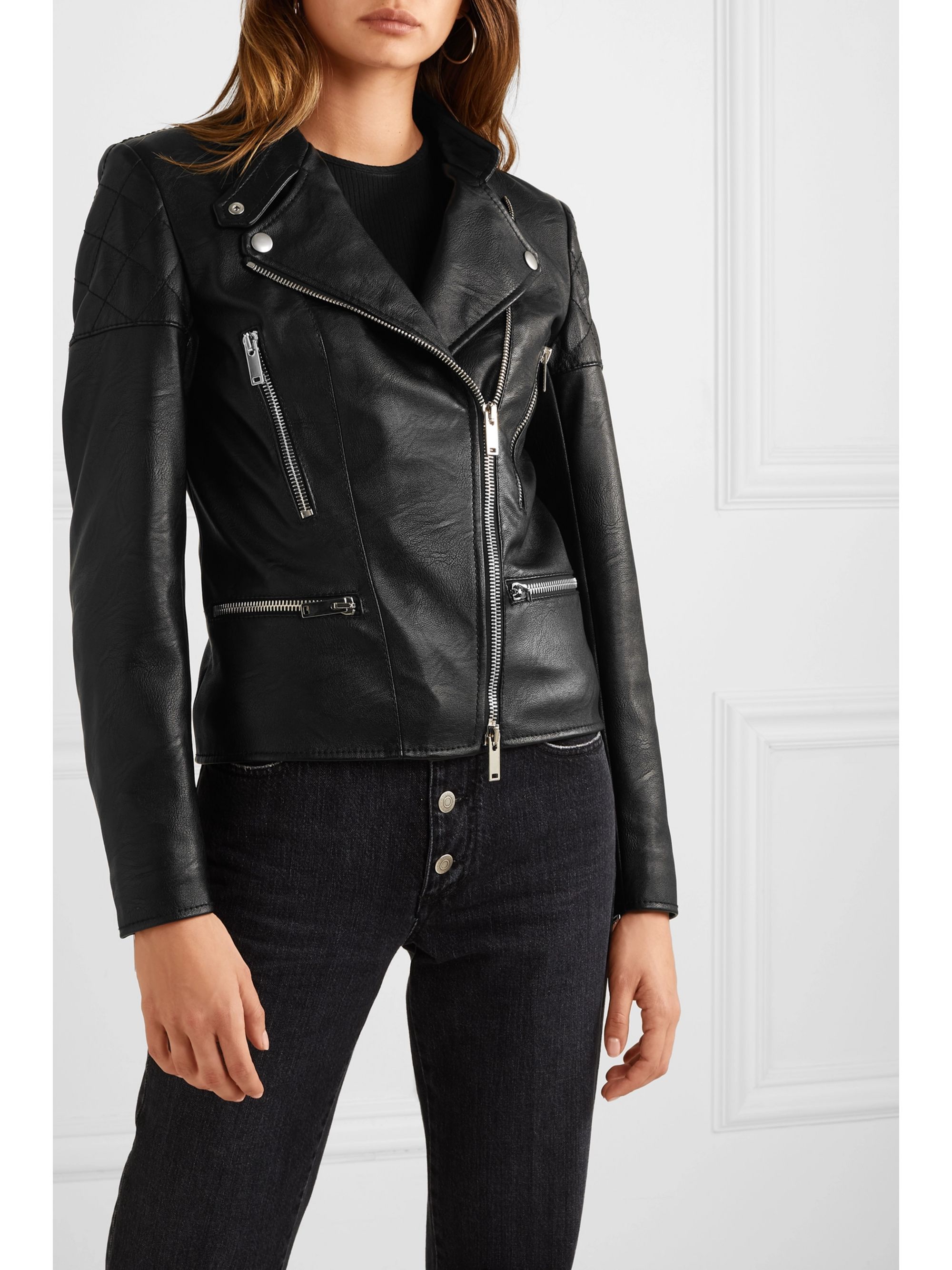 Stella mccartney leather jacket Clearance