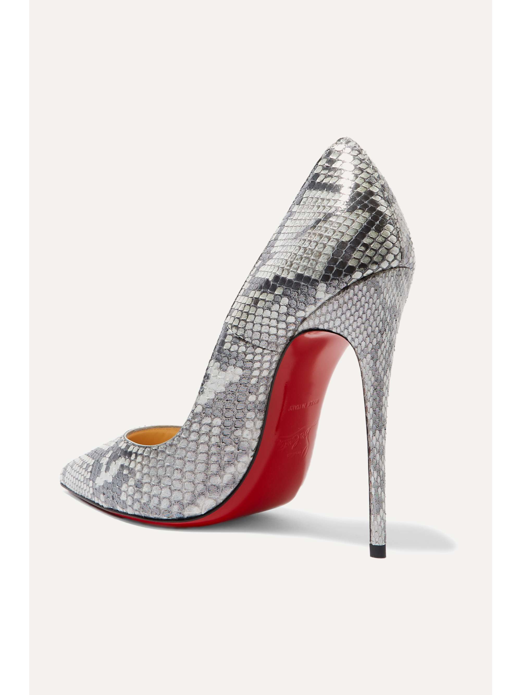 snake print louboutin
