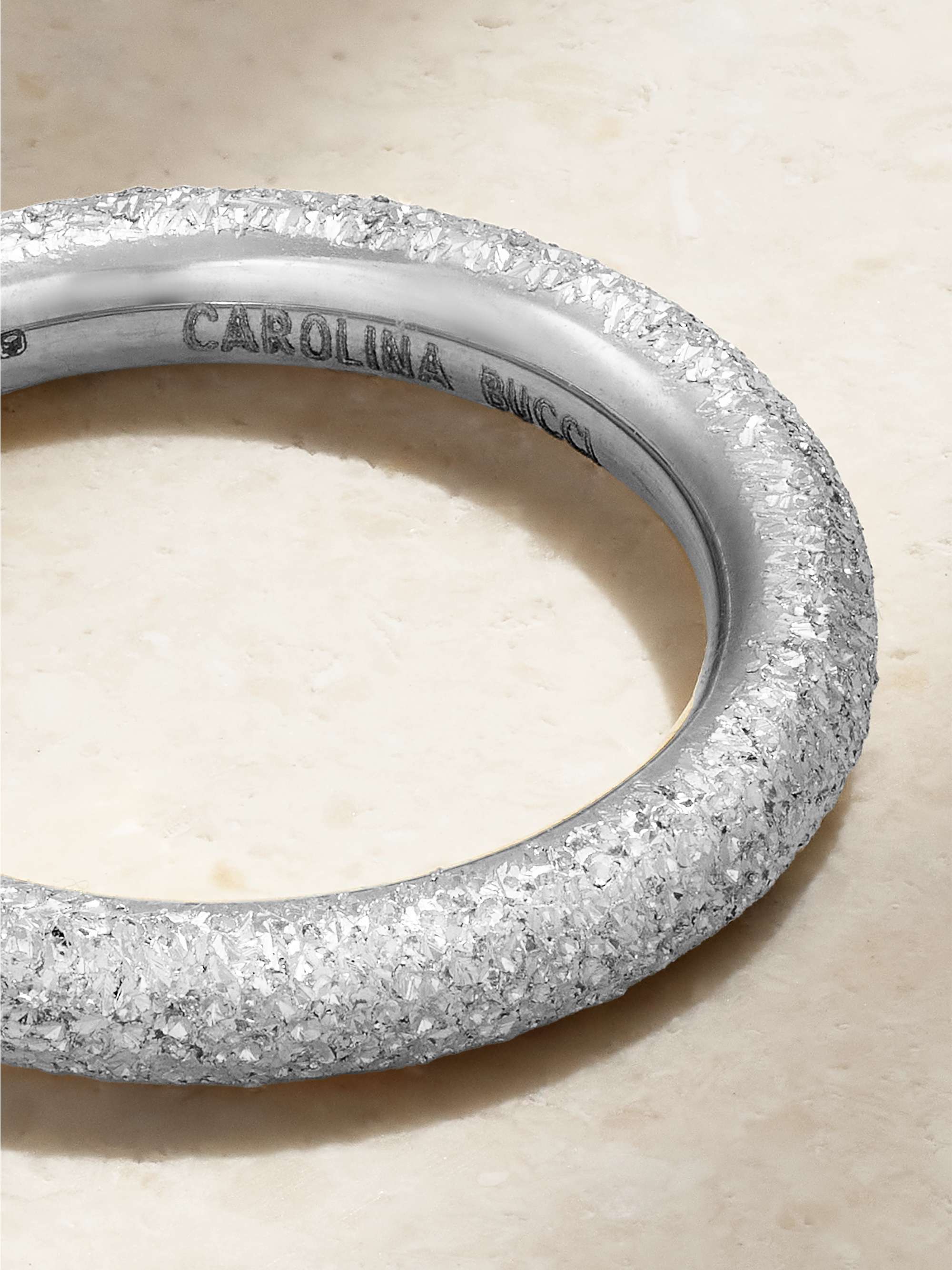 CAROLINA BUCCI Florentine 18-karat rose gold ring