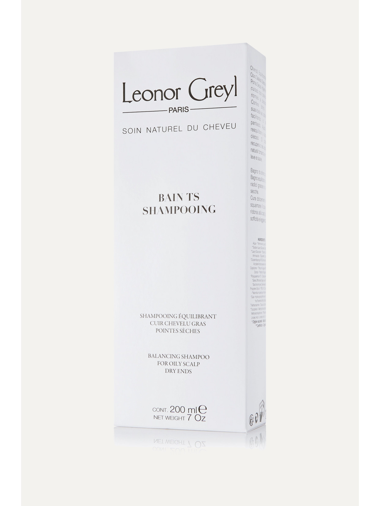 Leonor Greyl Bain Ts Shampooing Balancing Shampoo For Oily Scalp 200ml In Colorless