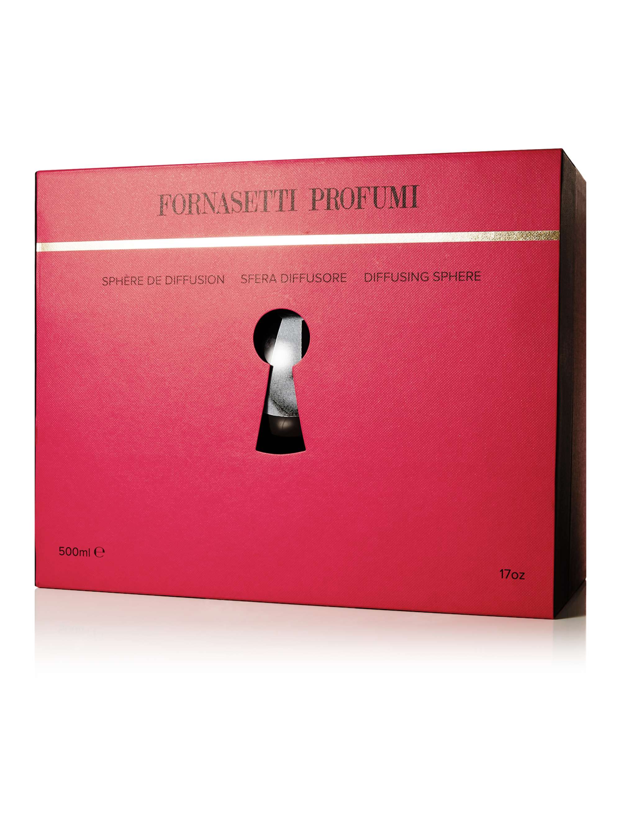 FORNASETTI La Chiave Nero Diffusing Sphere
