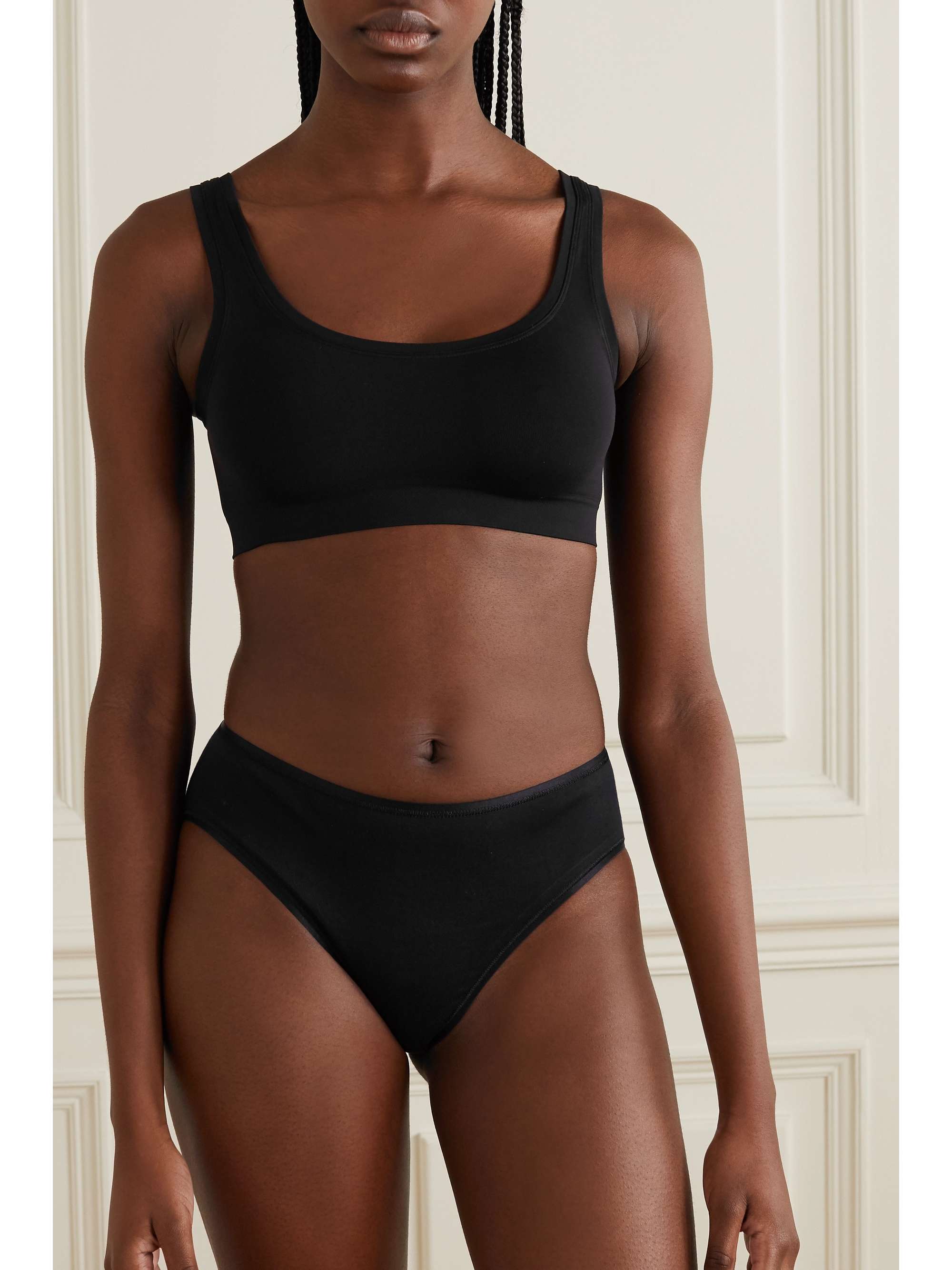 HANRO Midi mercerized cotton briefs