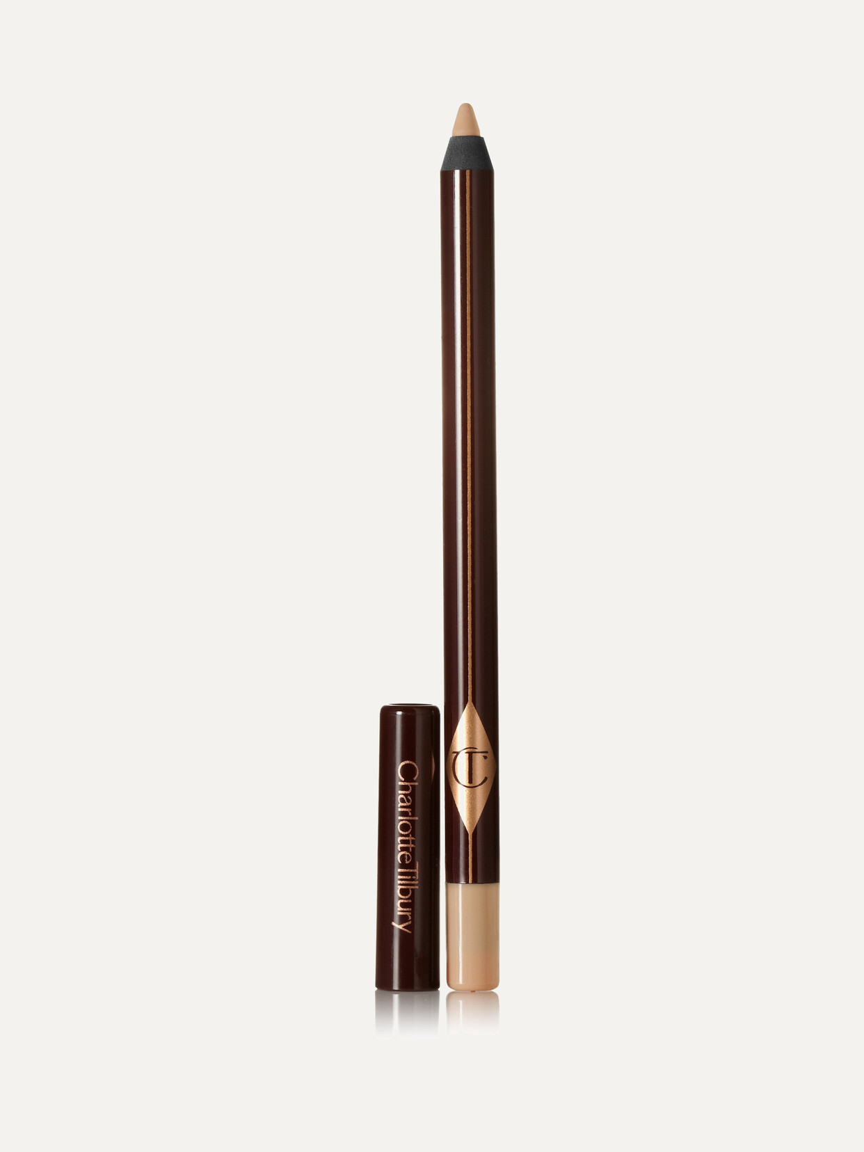 Shop Charlotte Tilbury Rock 'n' Kohl Liquid Eye Pencil - Eye Cheat In Neutrals