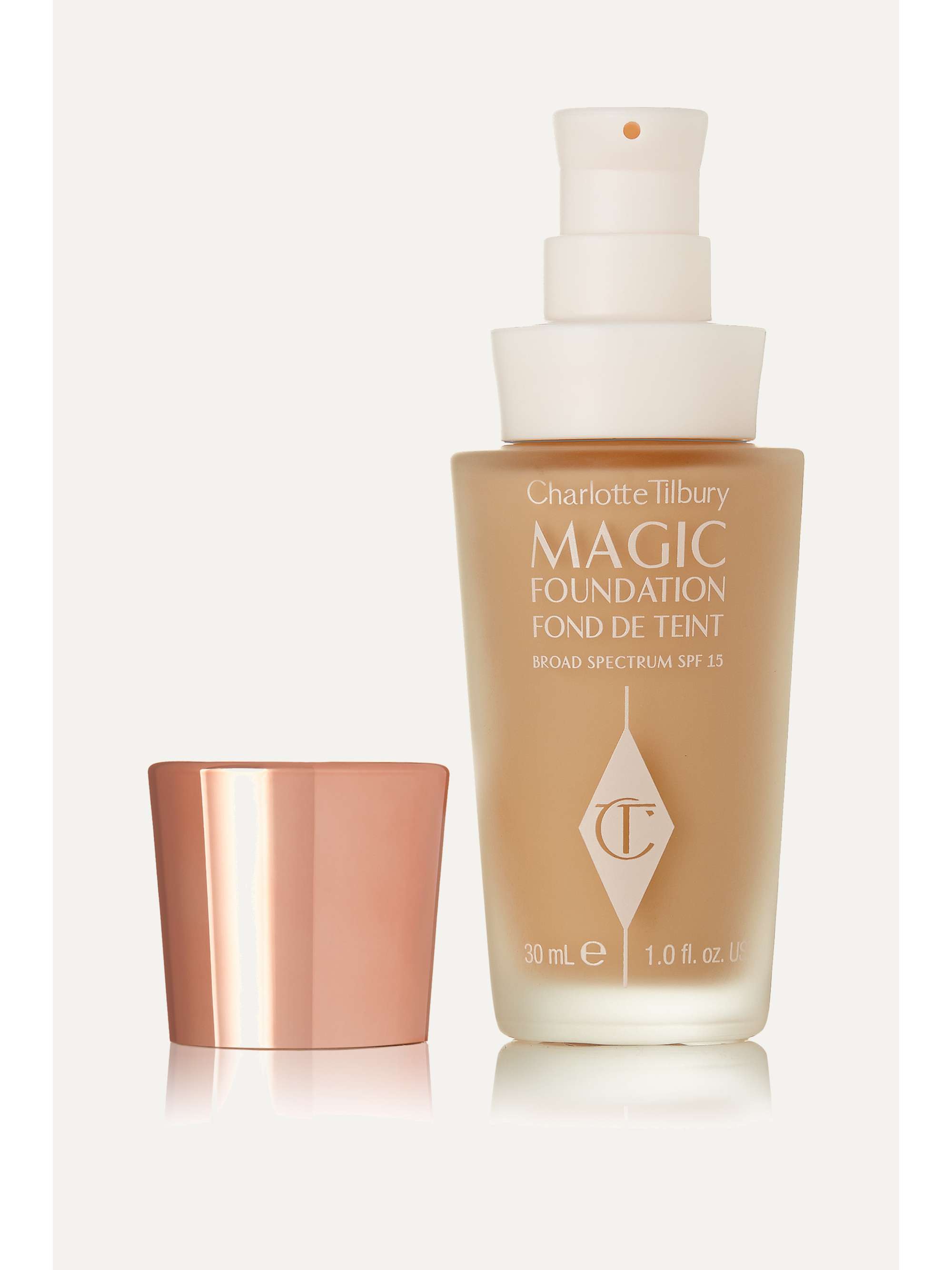 CHARLOTTE TILBURY Magic Foundation Flawless Long-Lasting Coverage LSF 15 – Shade 8, 30 ml – Foundation