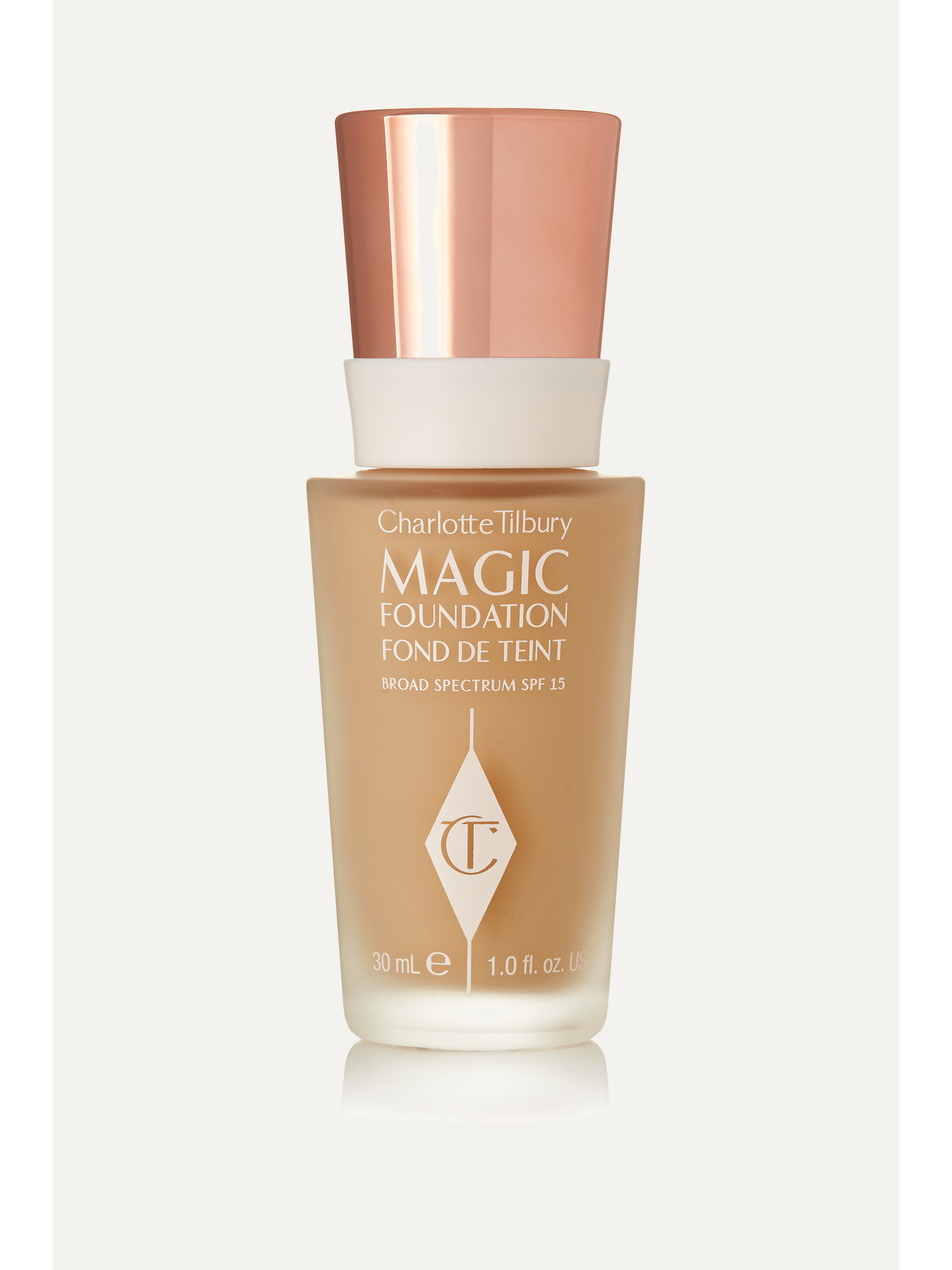 Charlotte Tilbury Magic Foundation Flawless, Poreless, Long-lasting Coverage, Spf 15 In Beige