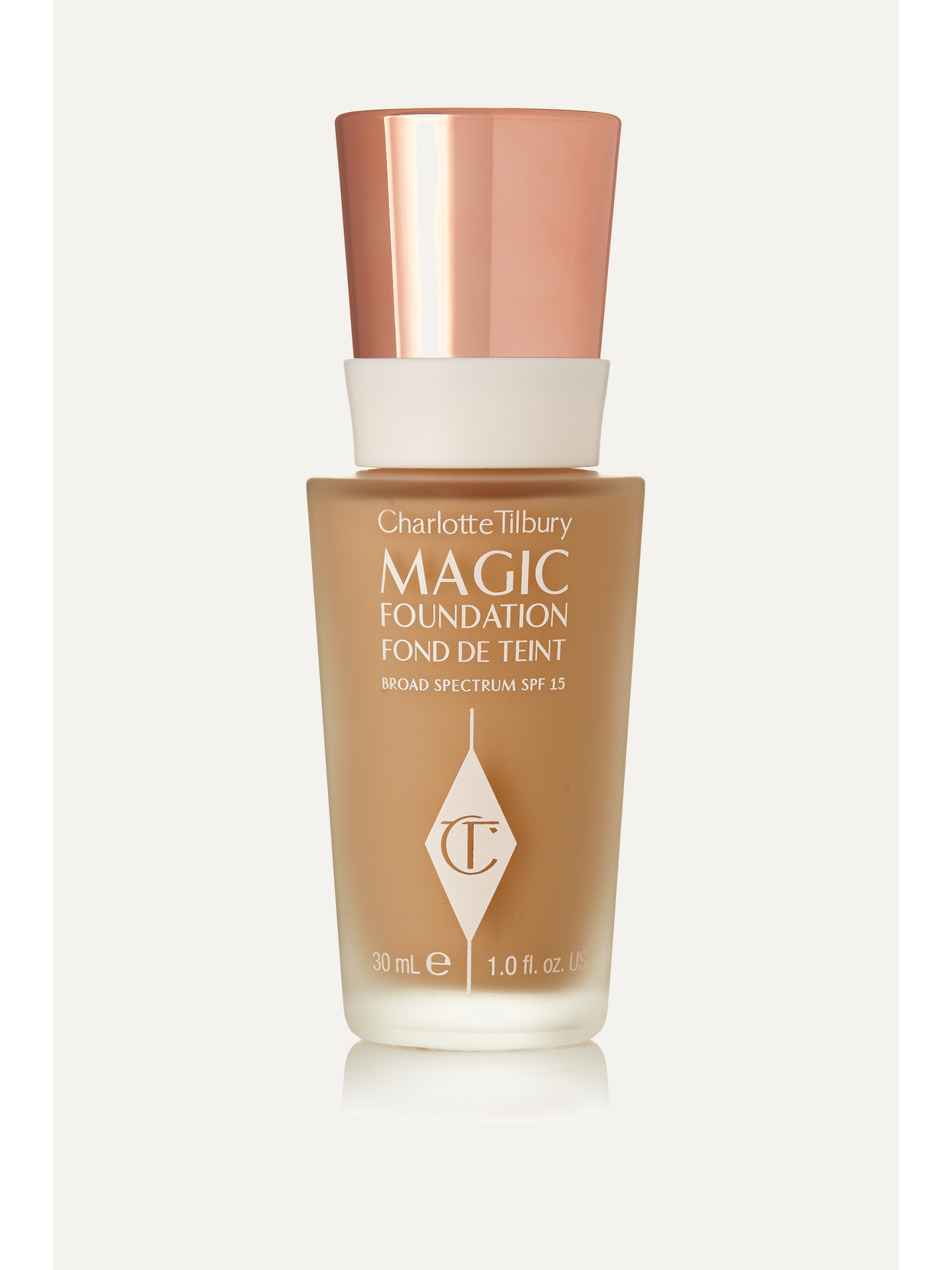 Charlotte Tilbury Magic Foundation Flawless, Poreless, Long-lasting Coverage, Spf 15 In Beige