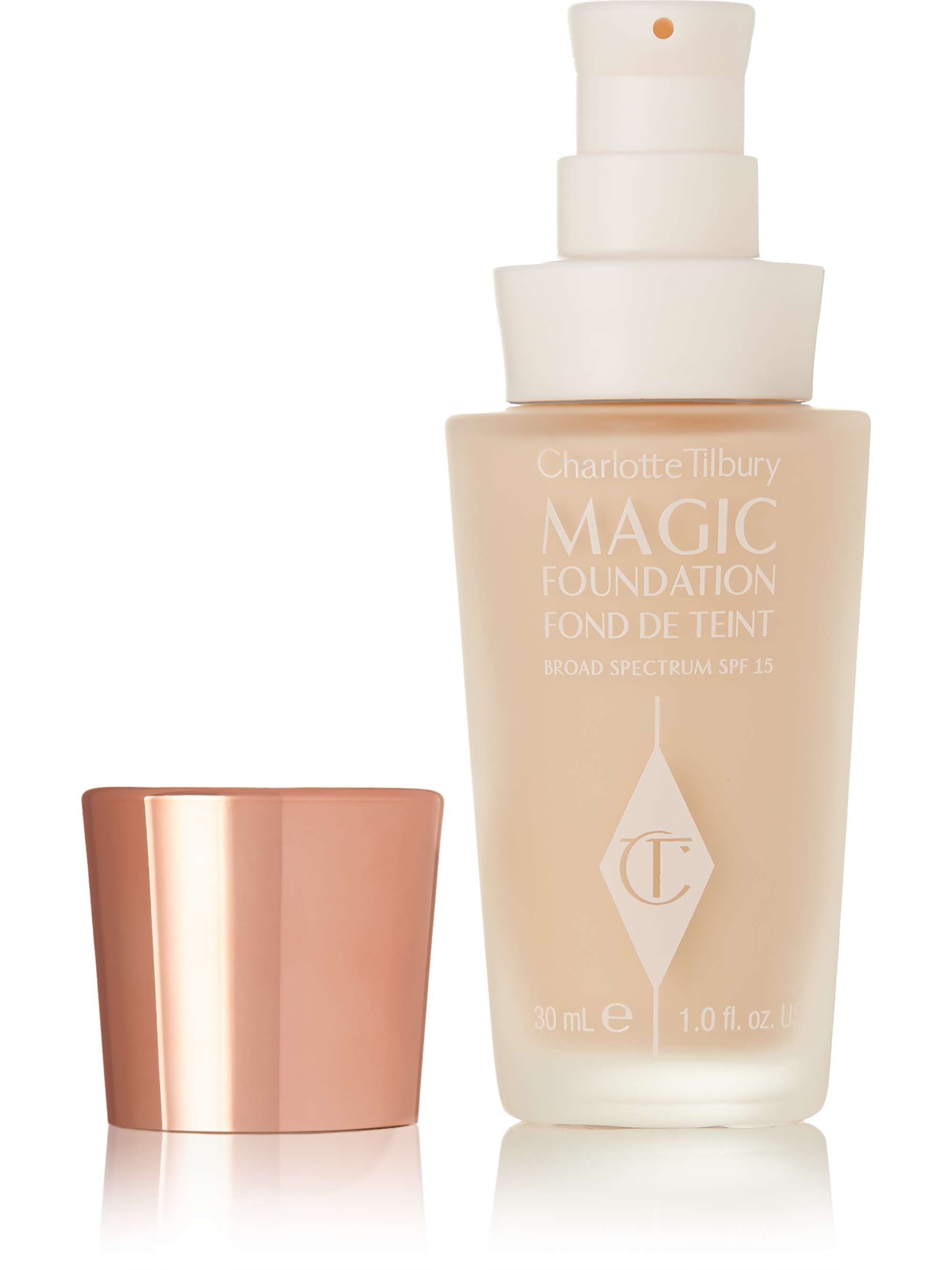 CHARLOTTE TILBURY Magic Foundation Flawless Long-Lasting Coverage SPF15 - Shade 8, 30ml