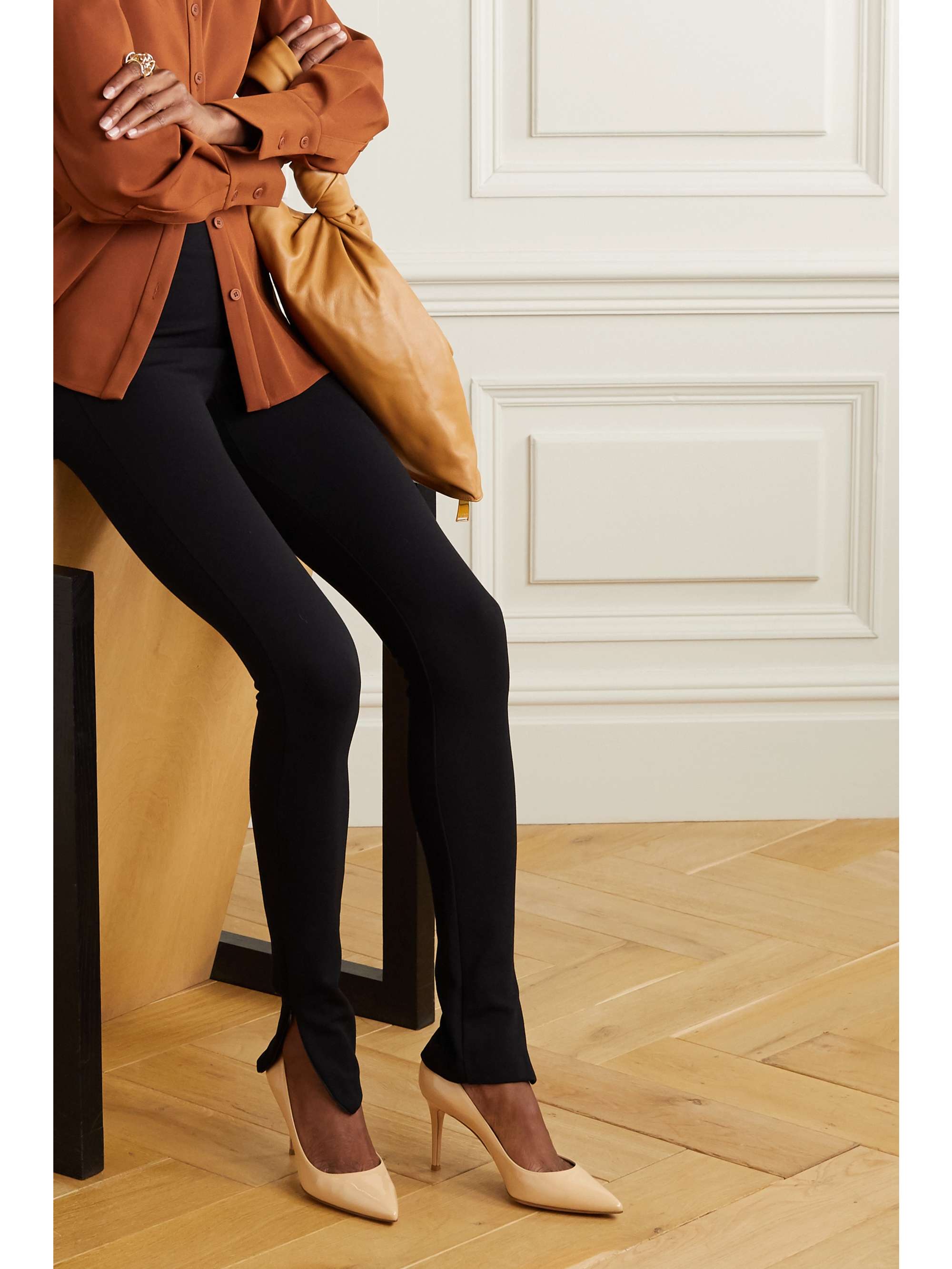 GIANVITO ROSSI 85 patent-leather pumps