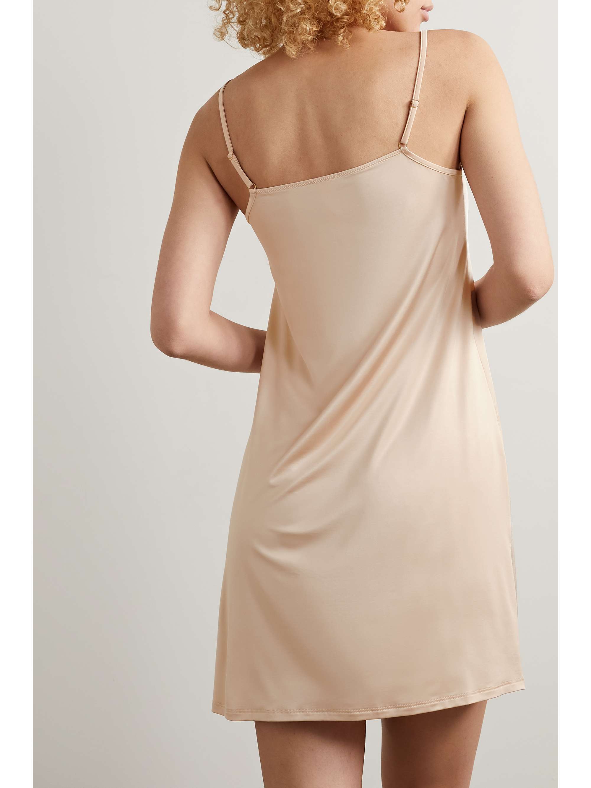 HANRO Deluxe stretch-satin slip