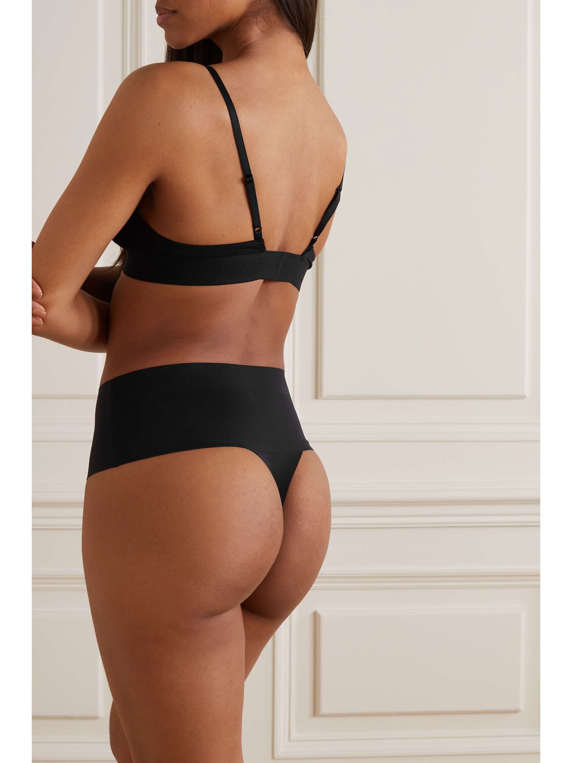 SPANX Undie-tectable set of two stretch-jersey thongs