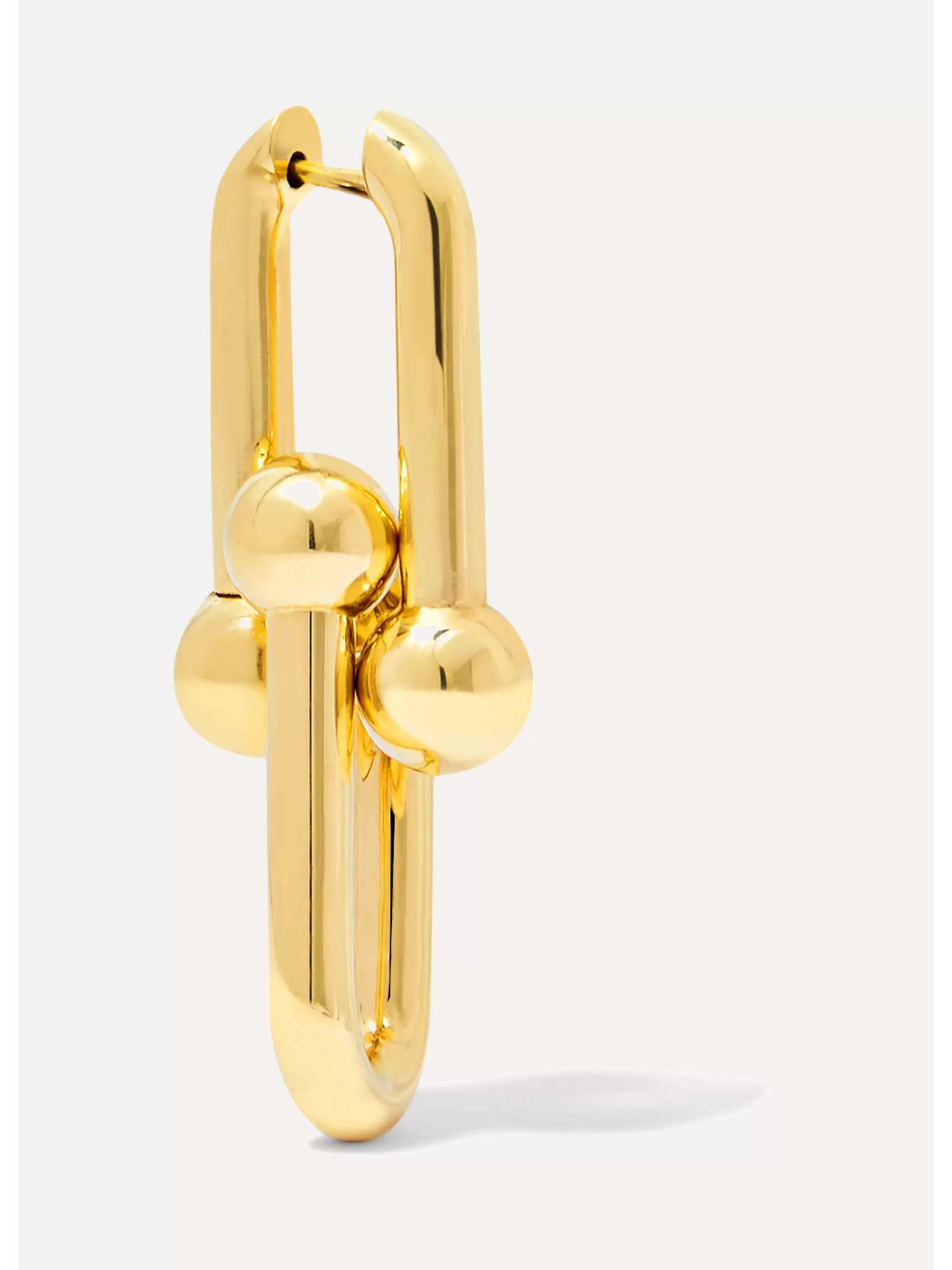 TIFFANY & CO. Link 18-karat gold earrings