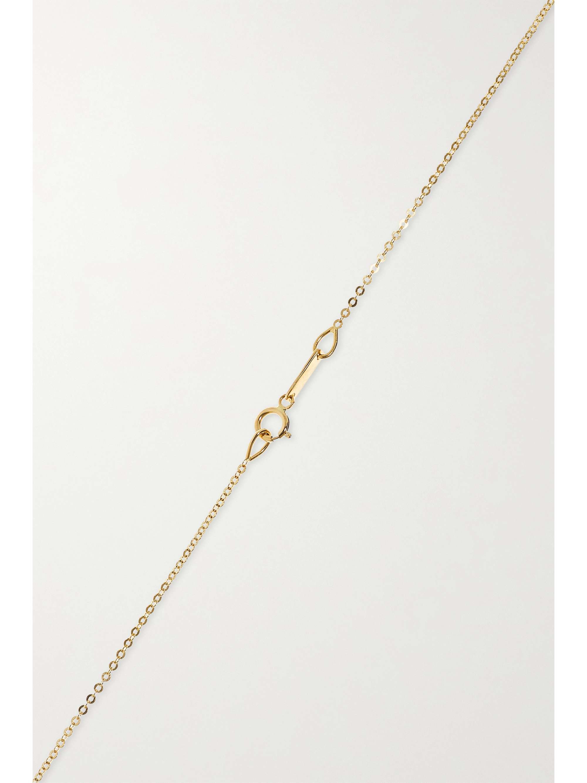 ANITA KO 18-karat gold diamond necklace