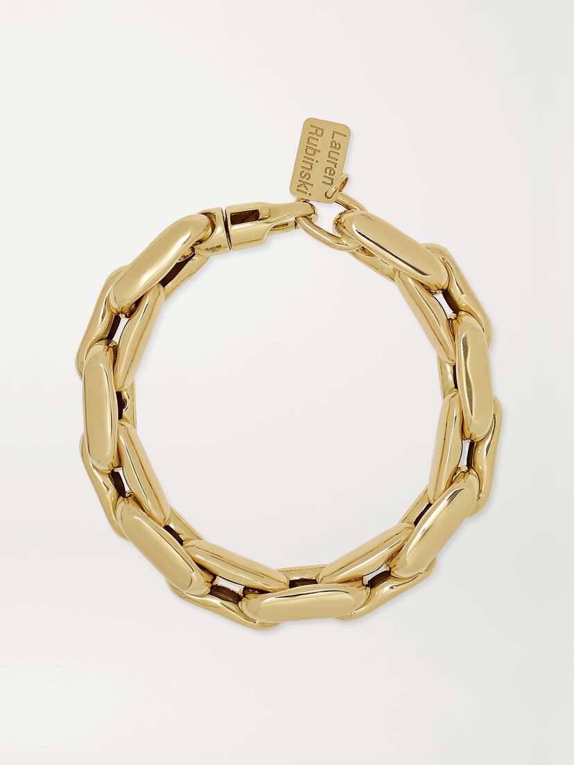 Lauren Rubinski 14-karat Gold Bracelet