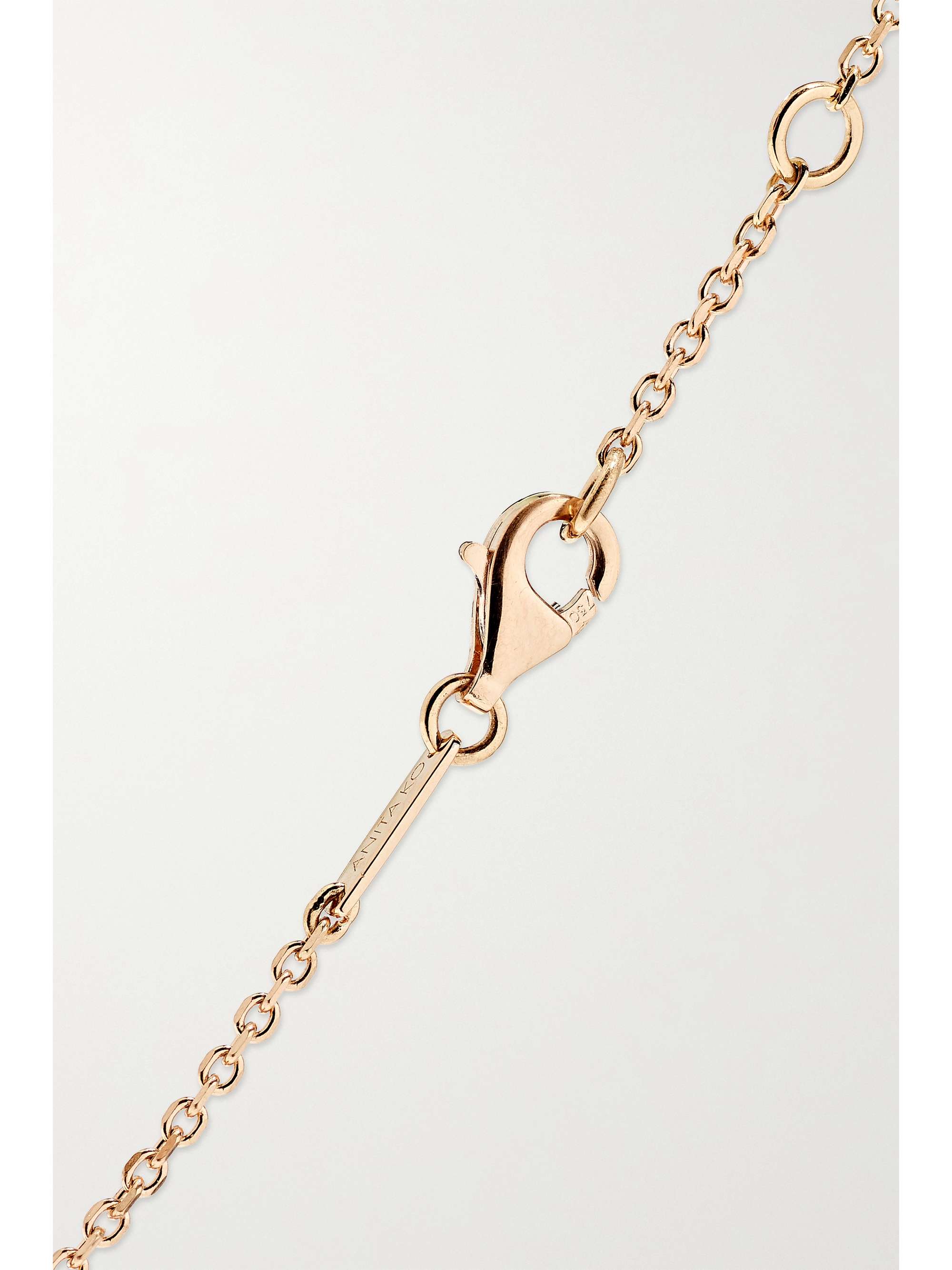 ANITA KO 18-karat rose gold ruby bracelet