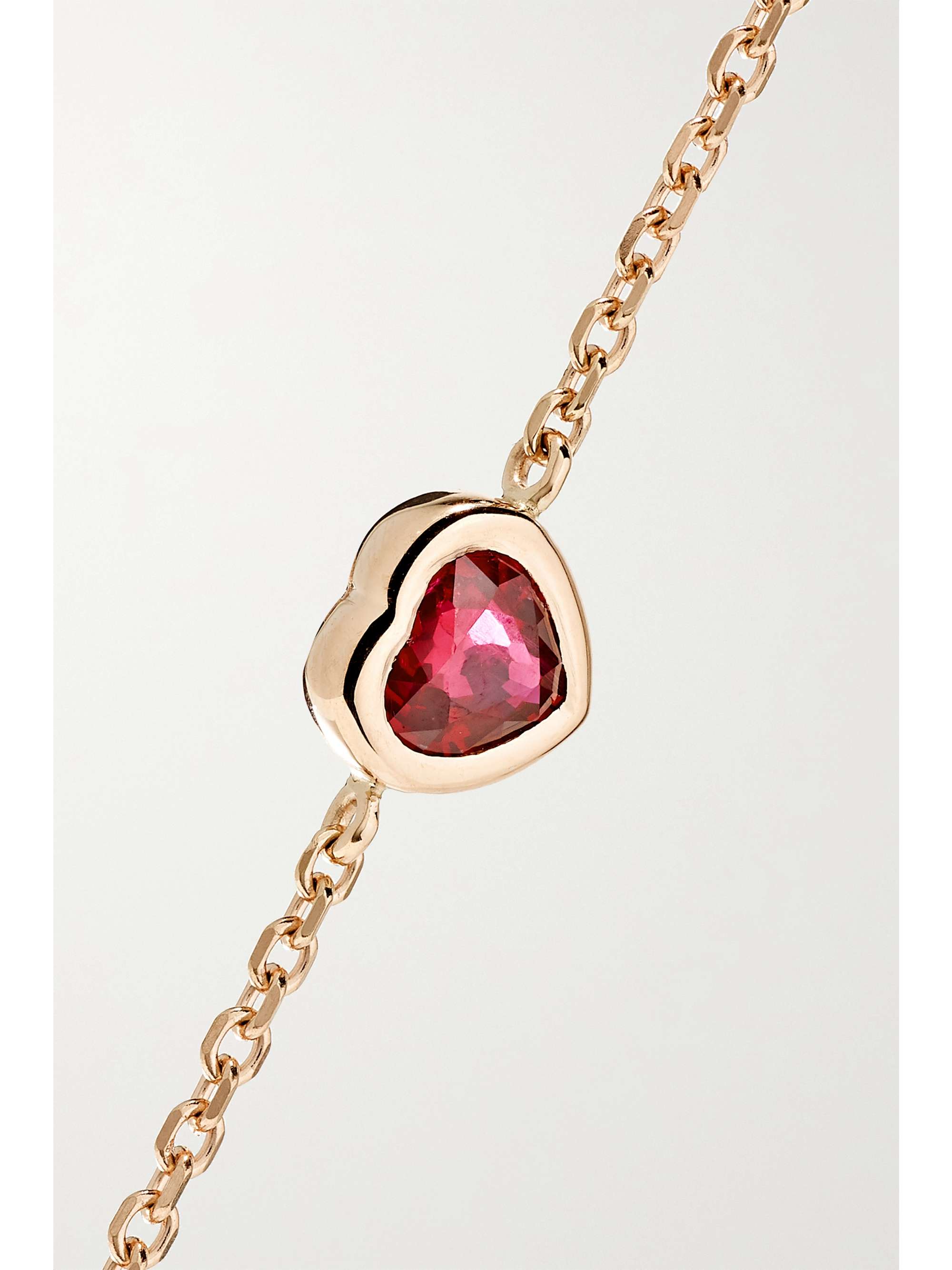 ANITA KO 18-karat rose gold ruby bracelet