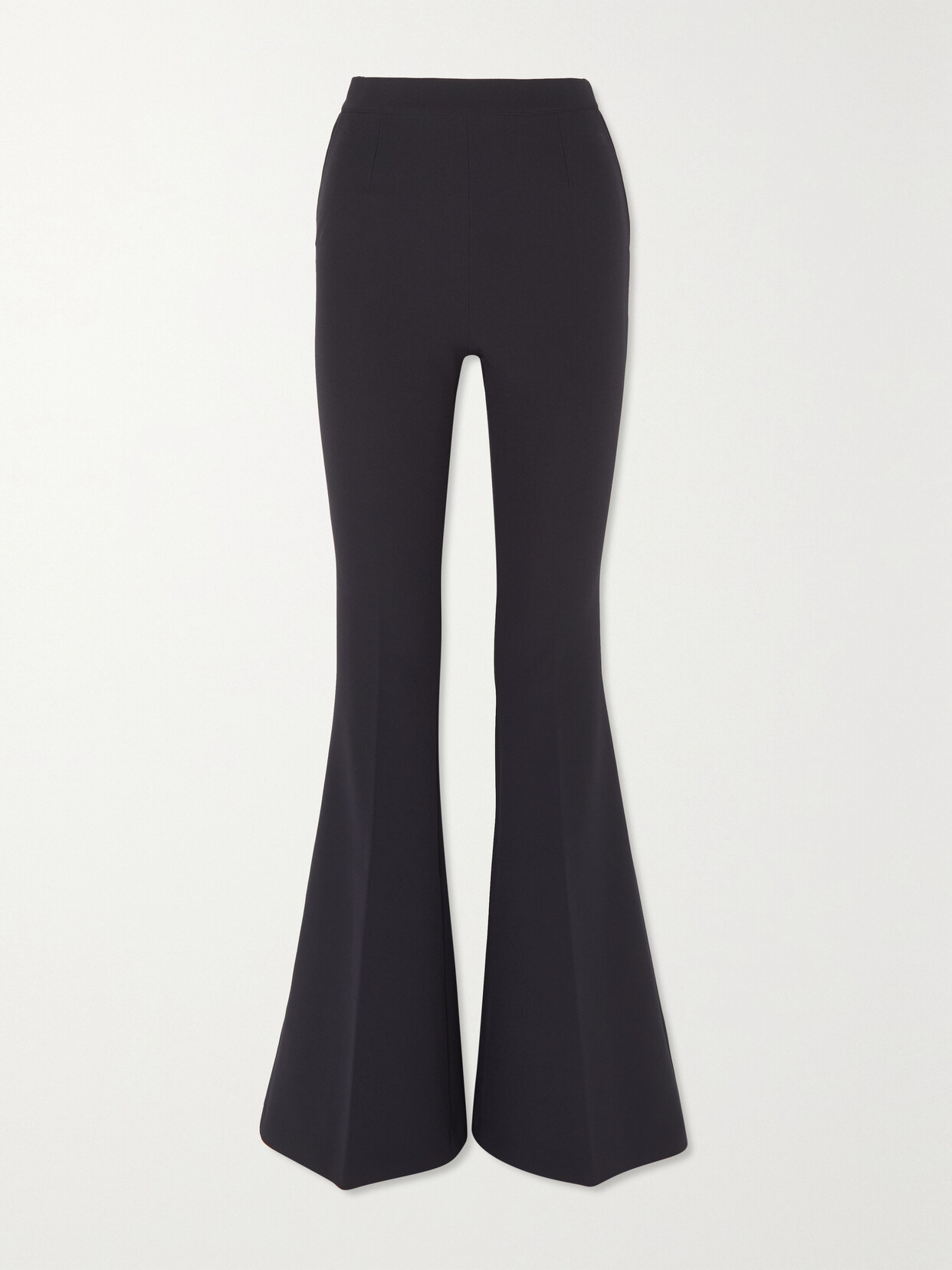 Safiyaa Halluana Stretch-crepe Flared Pants - Blue