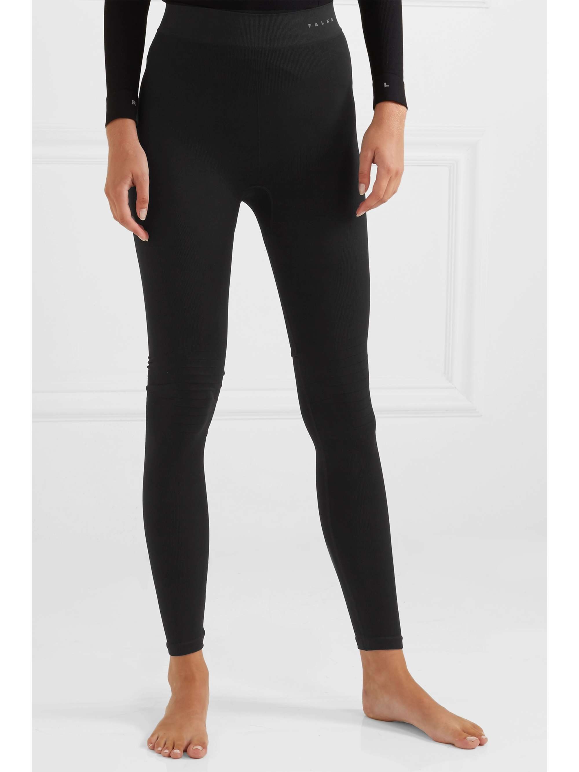 FALKE ERGONOMIC SPORT SYSTEM Stretch-knit leggings