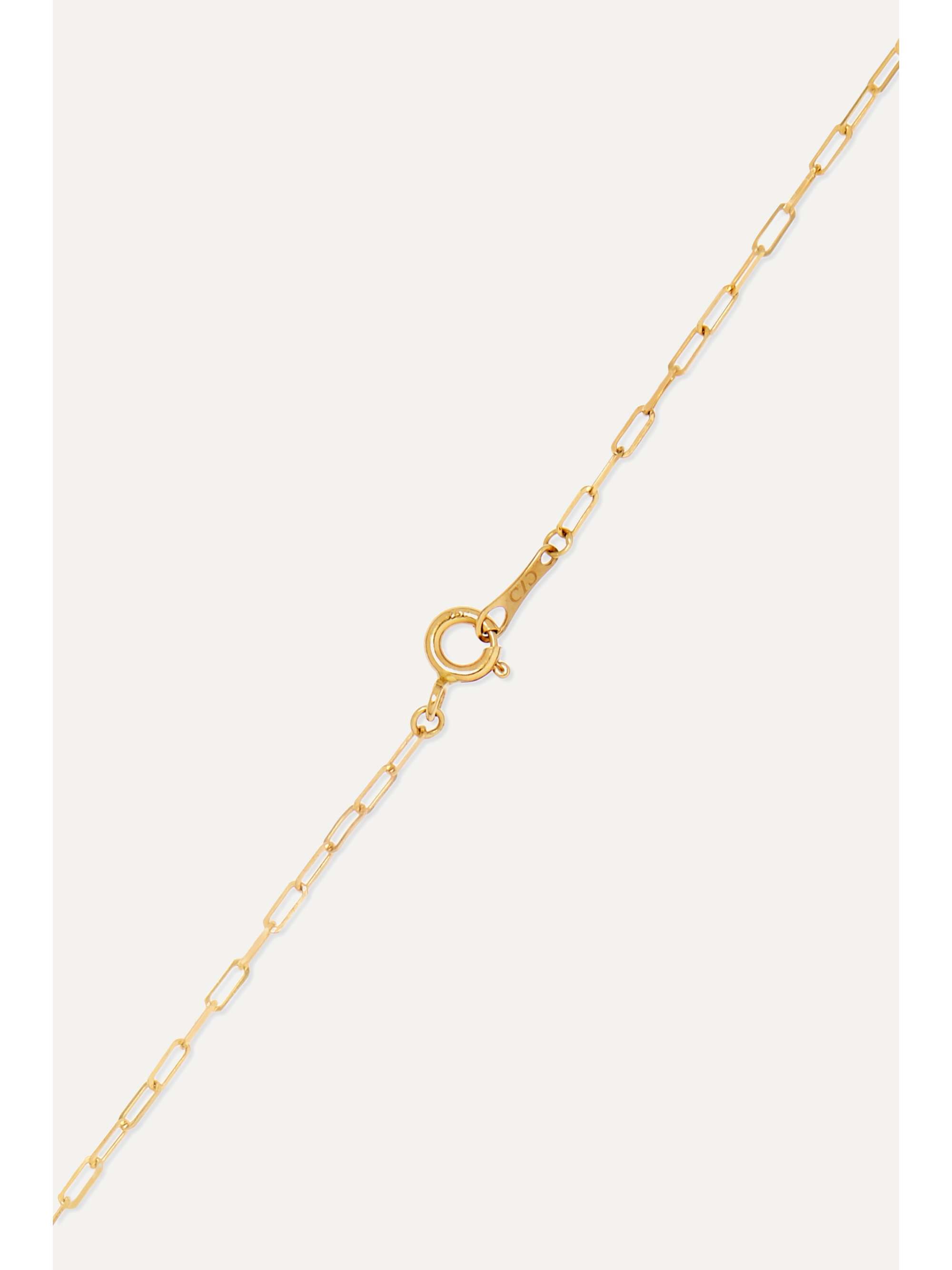 CVC STONES W3 18-karat gold diamond necklace