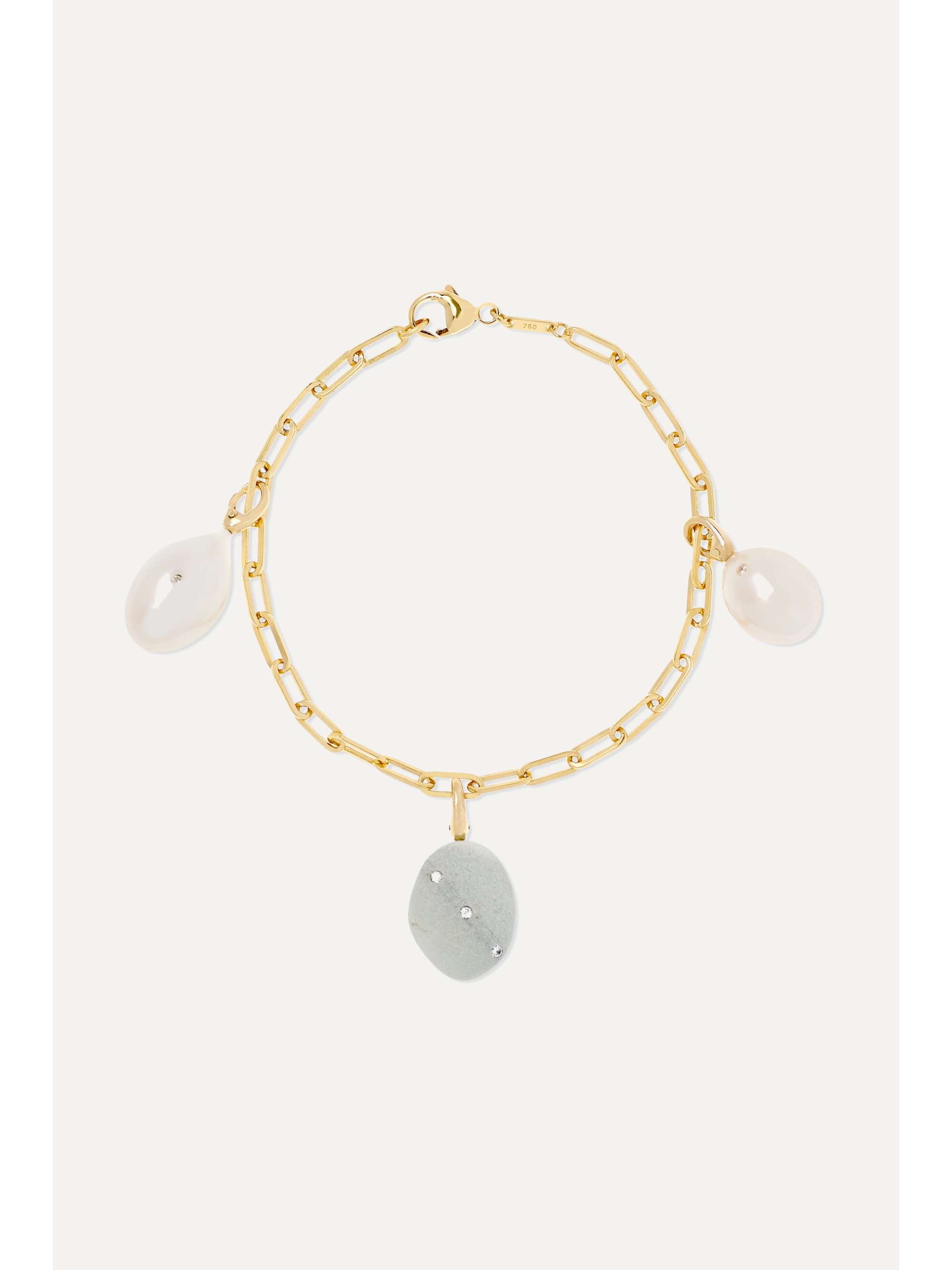 CVC STONES 18-karat gold multi-stone bracelet