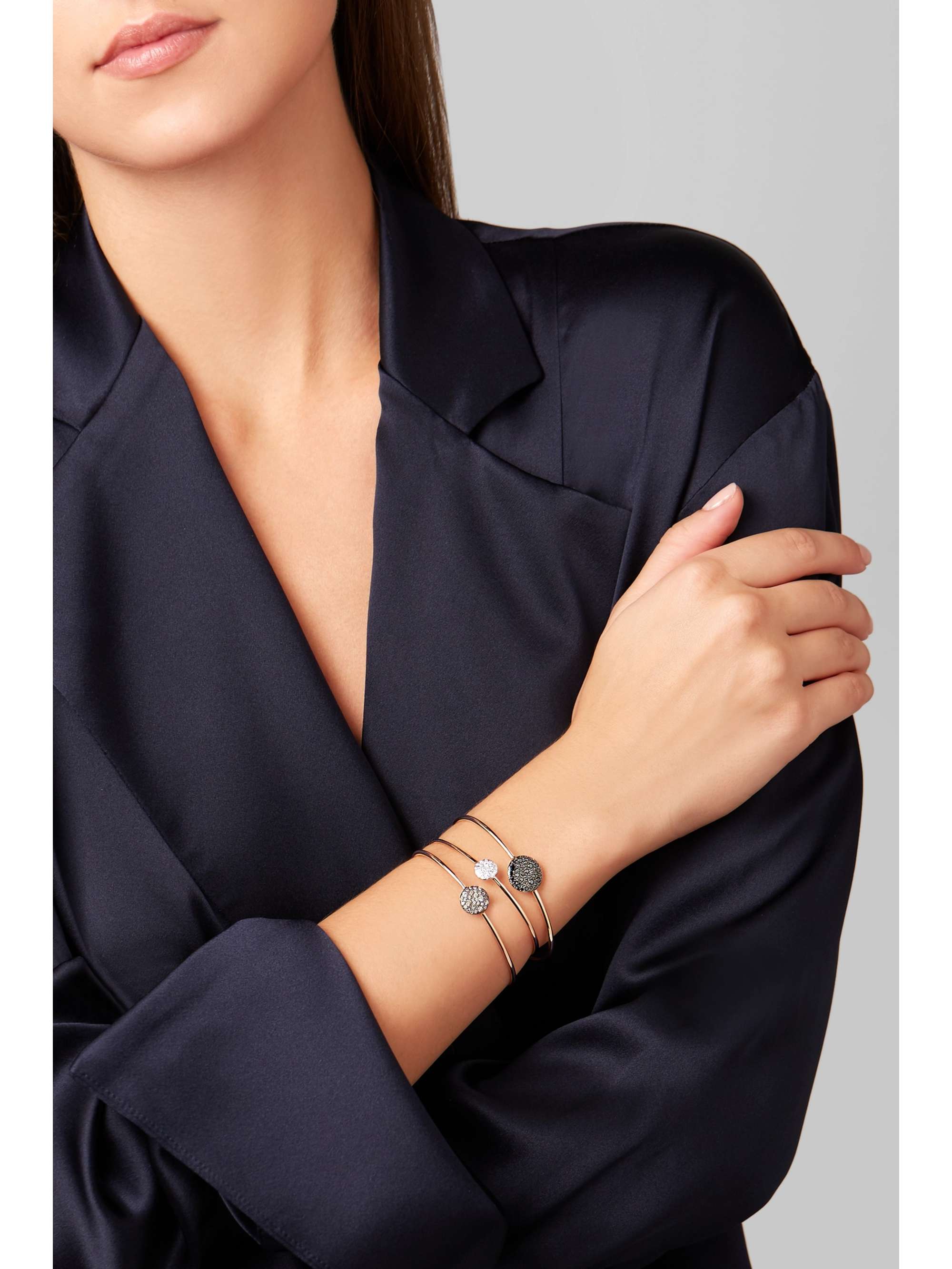 POMELLATO 18-karat rose gold diamond cuff