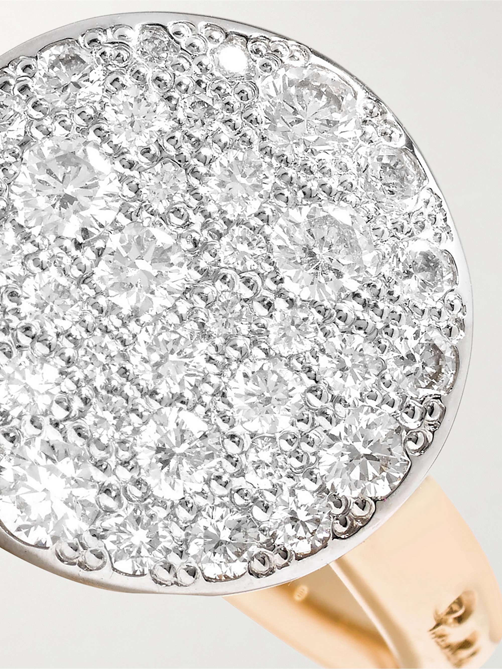 POMELLATO Sabbia 18-karat rose gold diamond ring