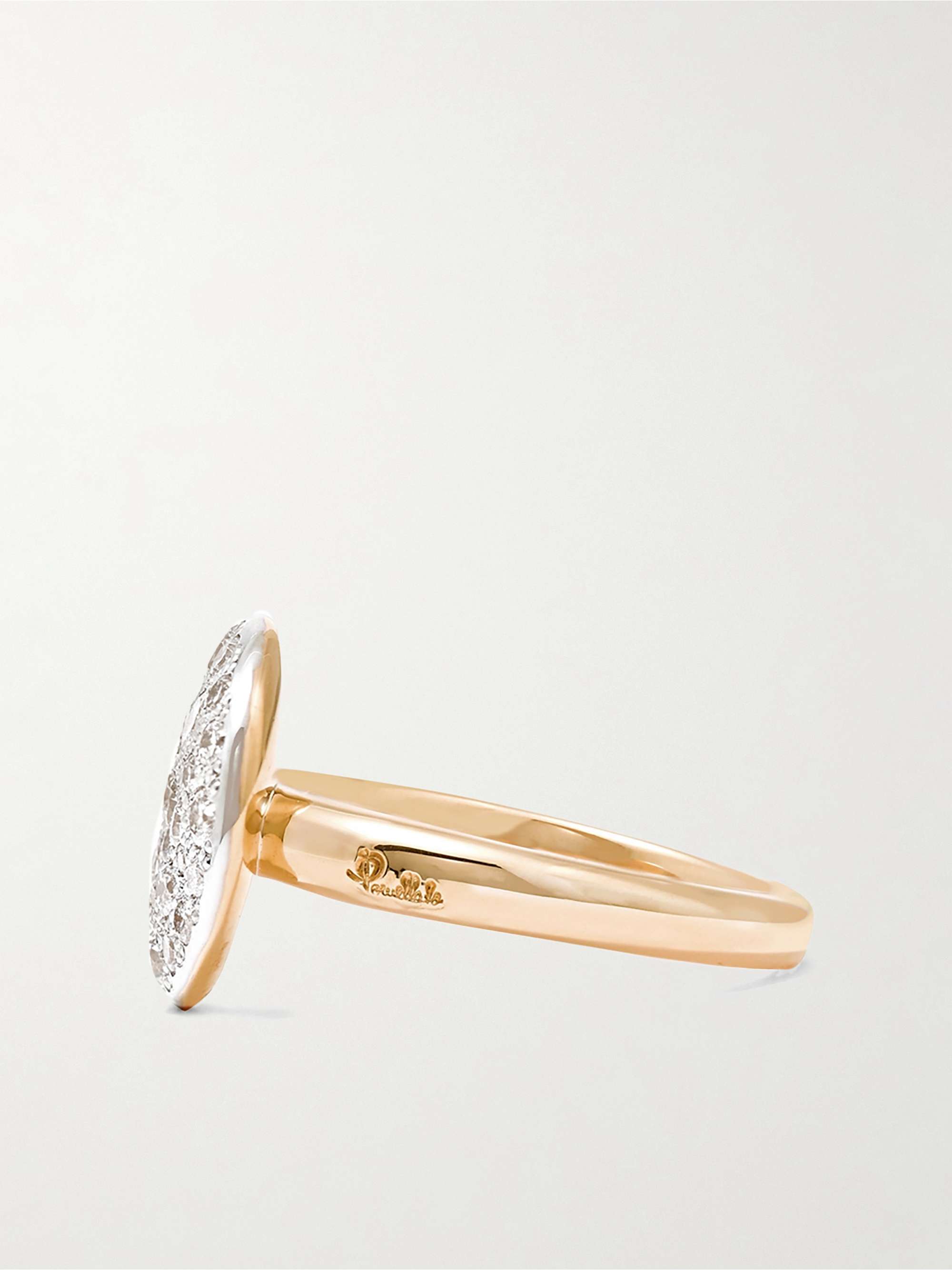 POMELLATO Sabbia 18-karat rose gold diamond ring