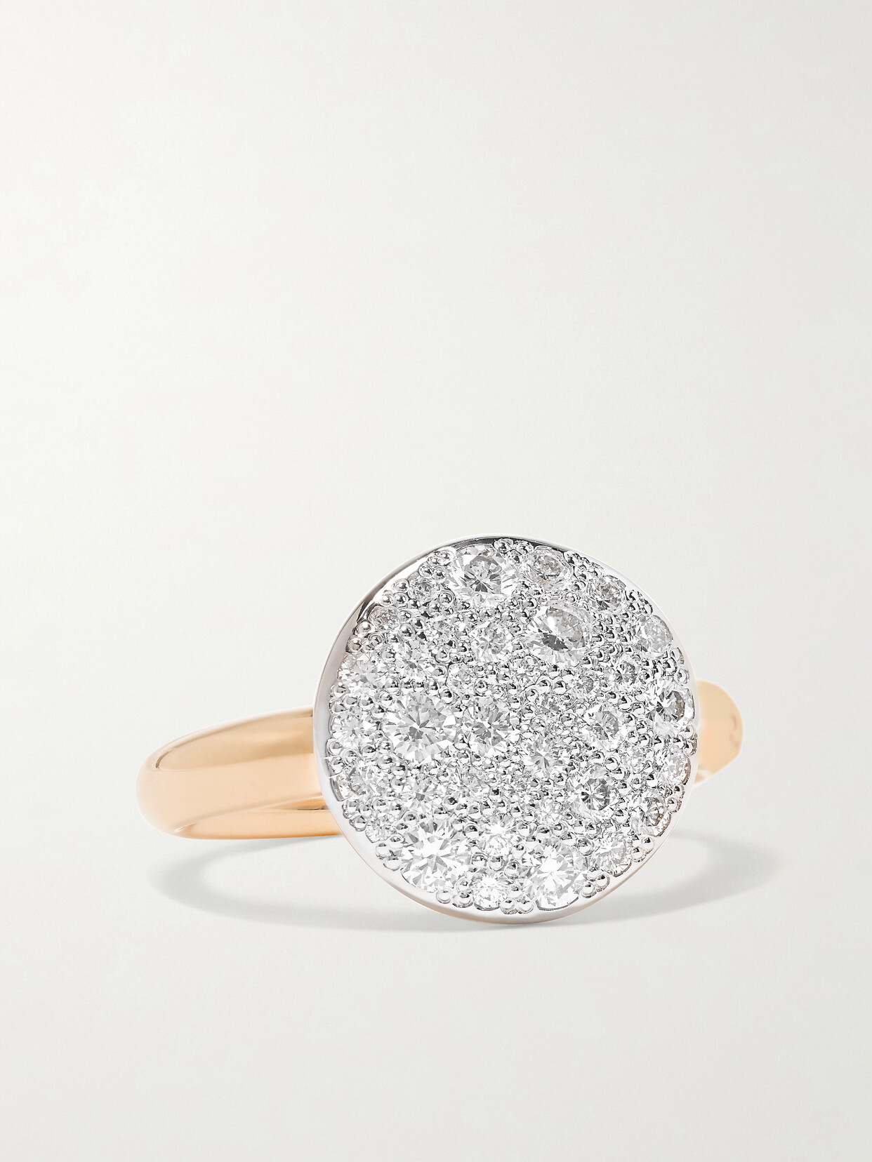 Shop Pomellato Sabbia 18-karat Rose Gold Diamond Ring