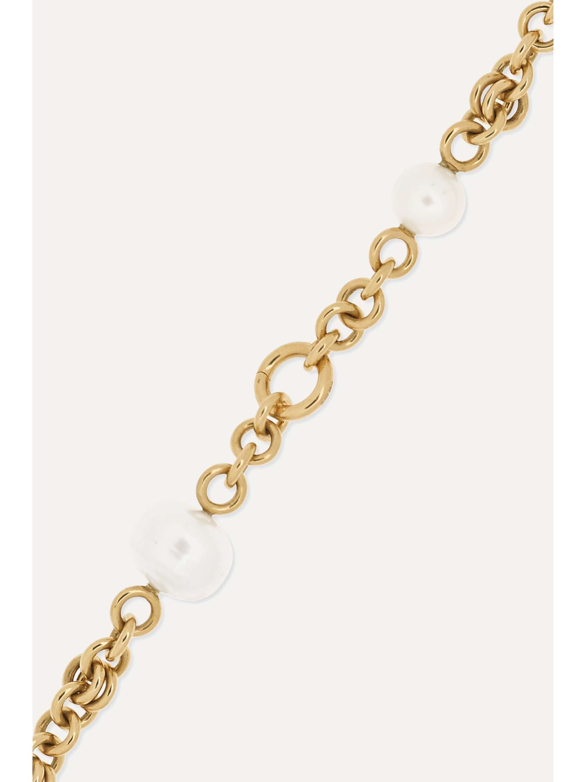 SPINELLI KILCOLLIN Varuna 18-karat gold pearl necklace