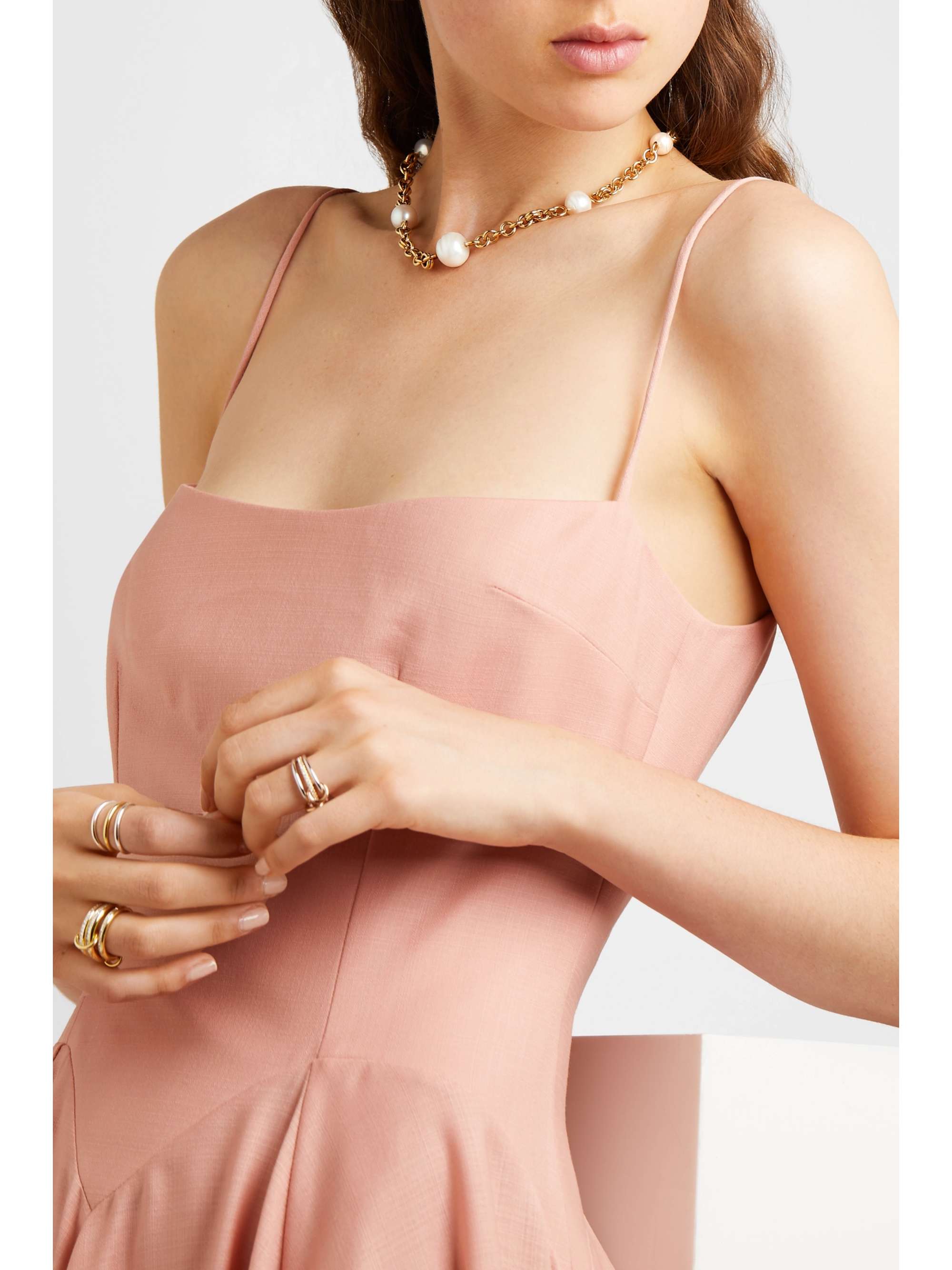 SPINELLI KILCOLLIN Varuna 18-karat gold pearl necklace