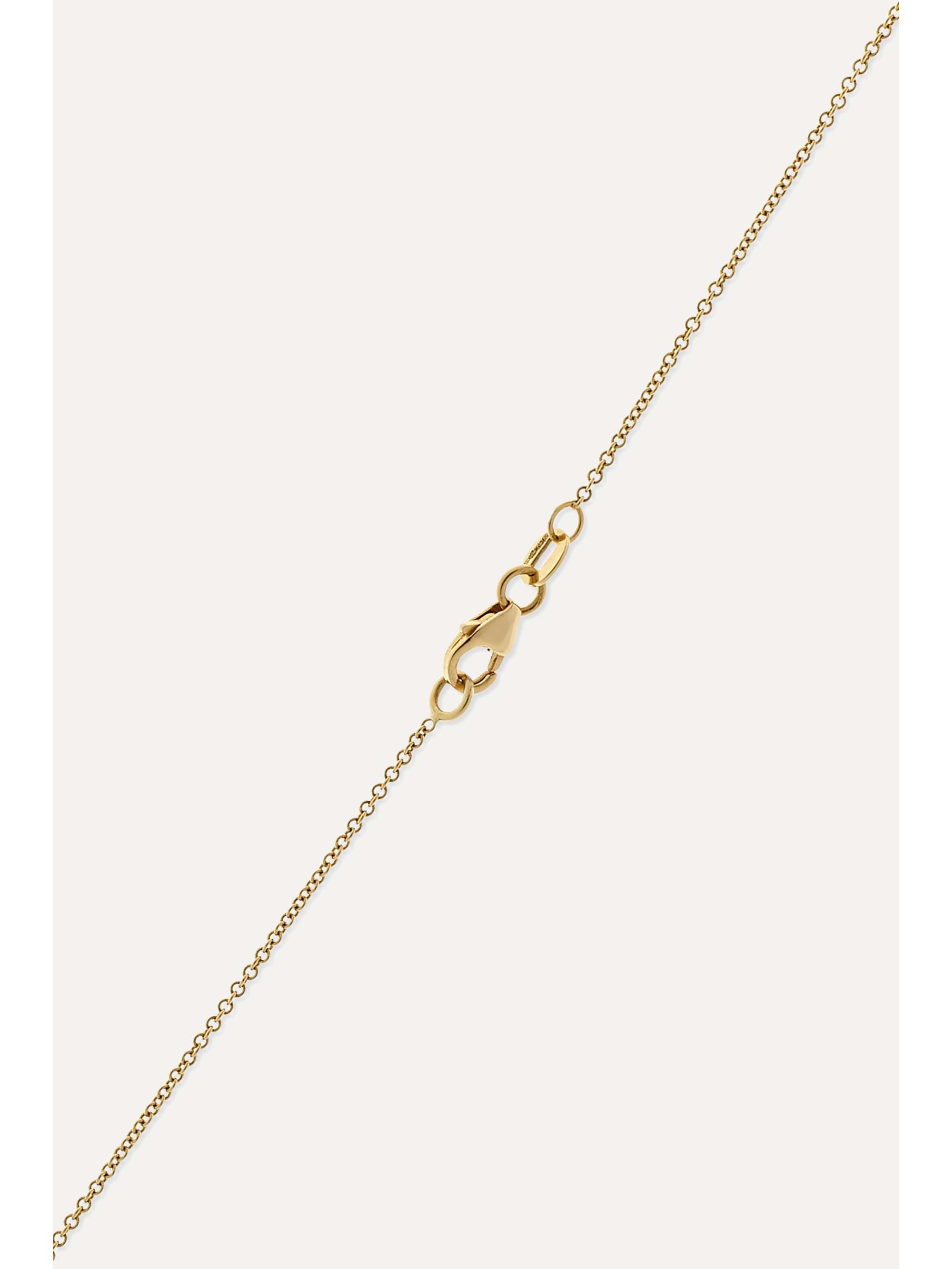 KIMBERLY MCDONALD + NET SUSTAIN 18-karat gold diamond necklace