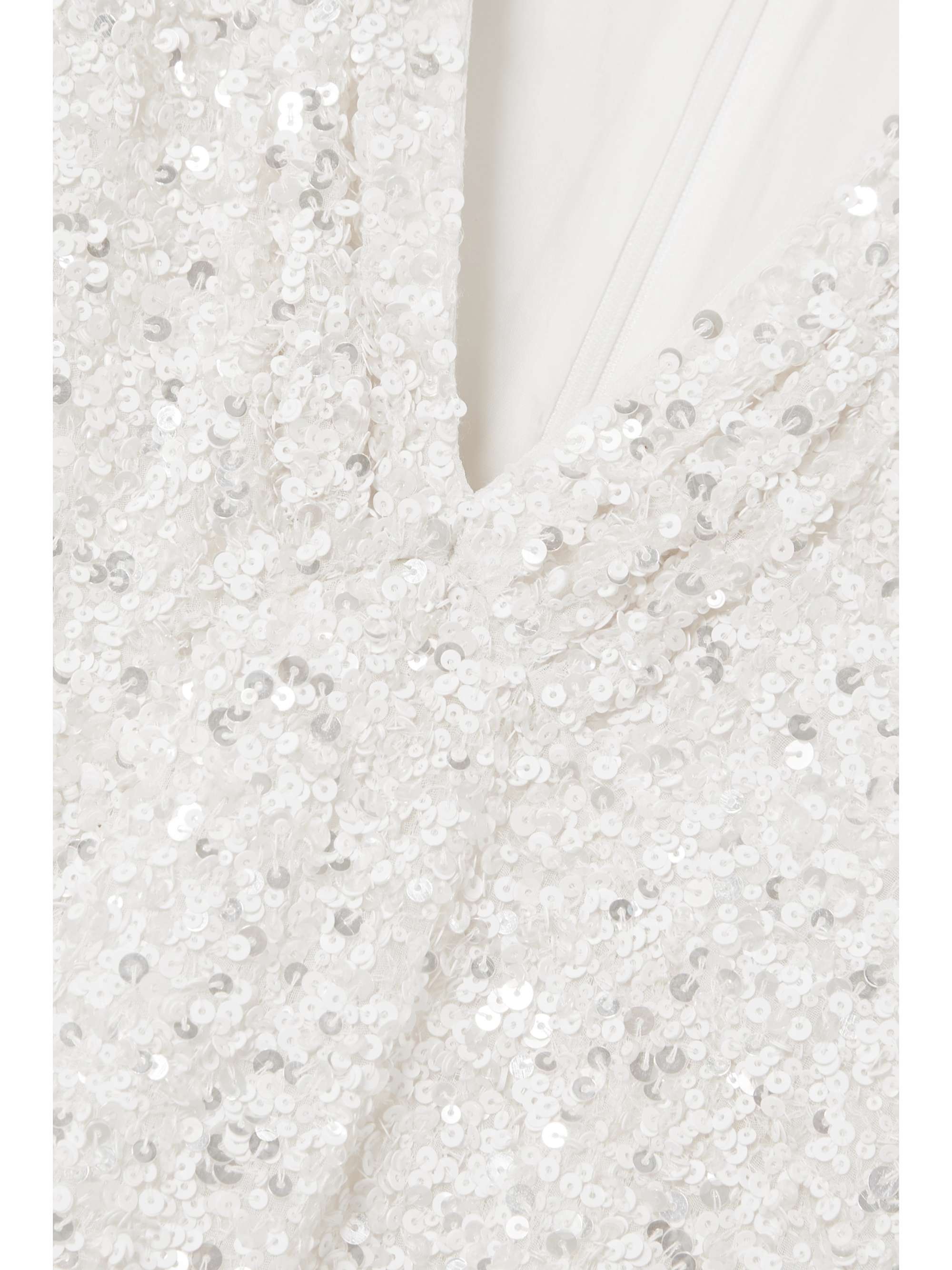 RETROFÊTE Camille sequined chiffon maxi dress