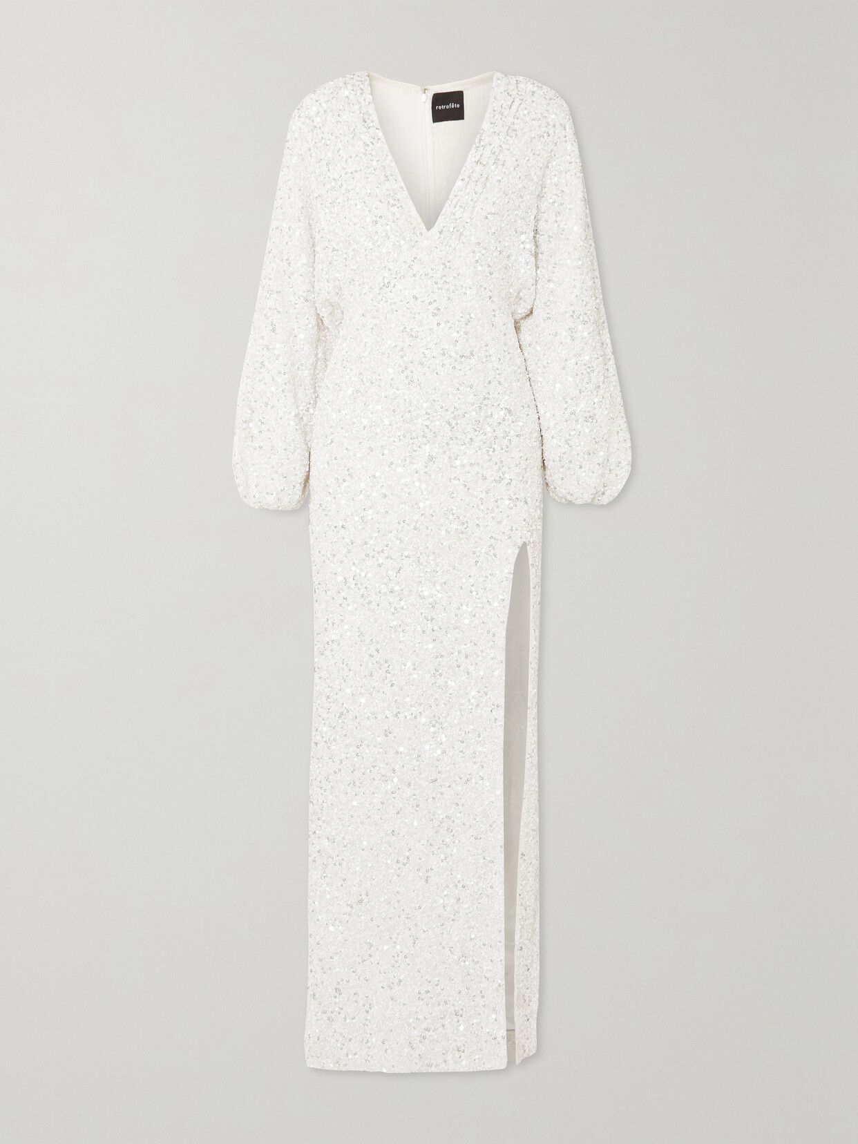 retrofete white sequin