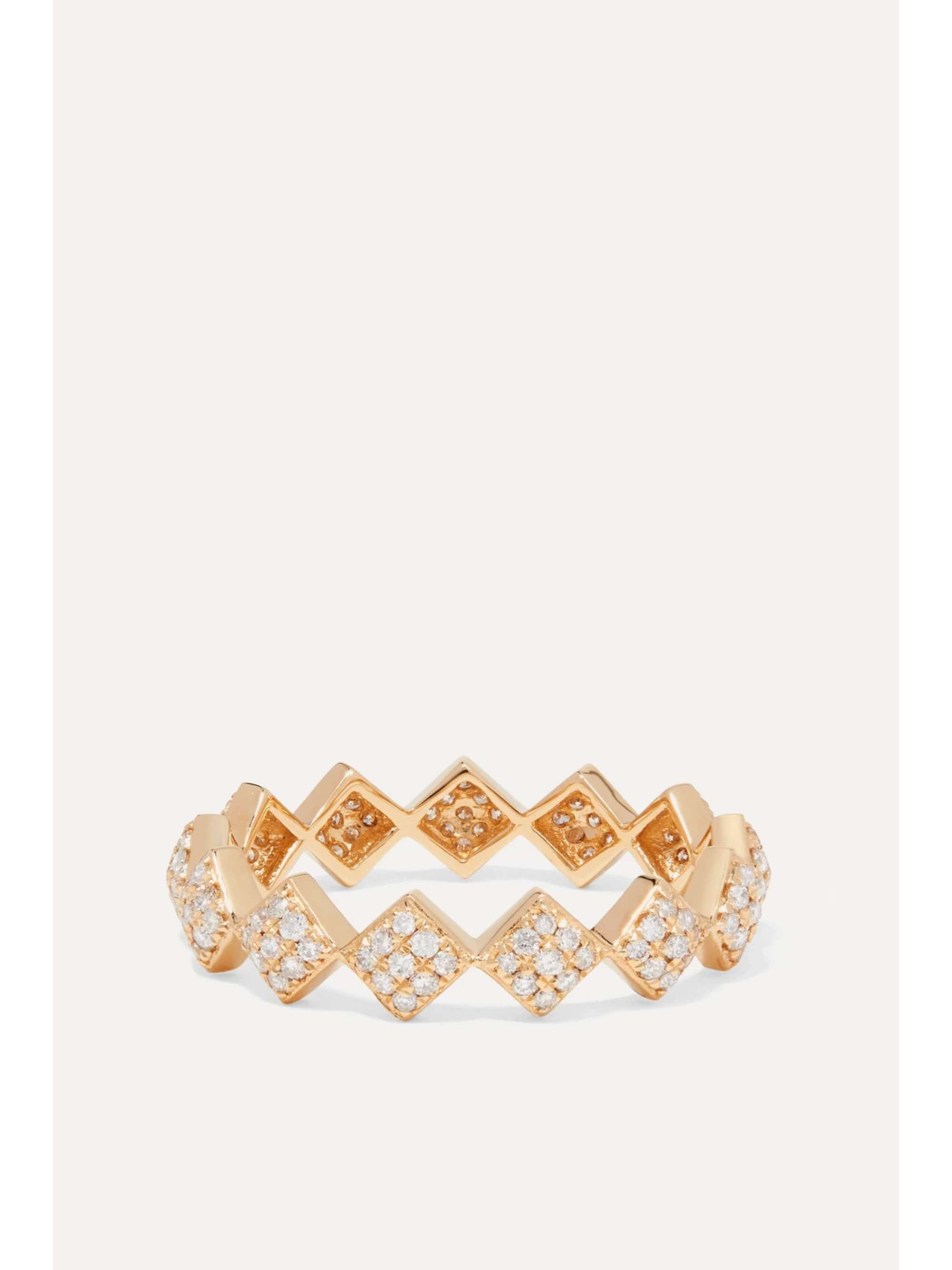 OFIRA Tattoo 18-karat gold diamond ring