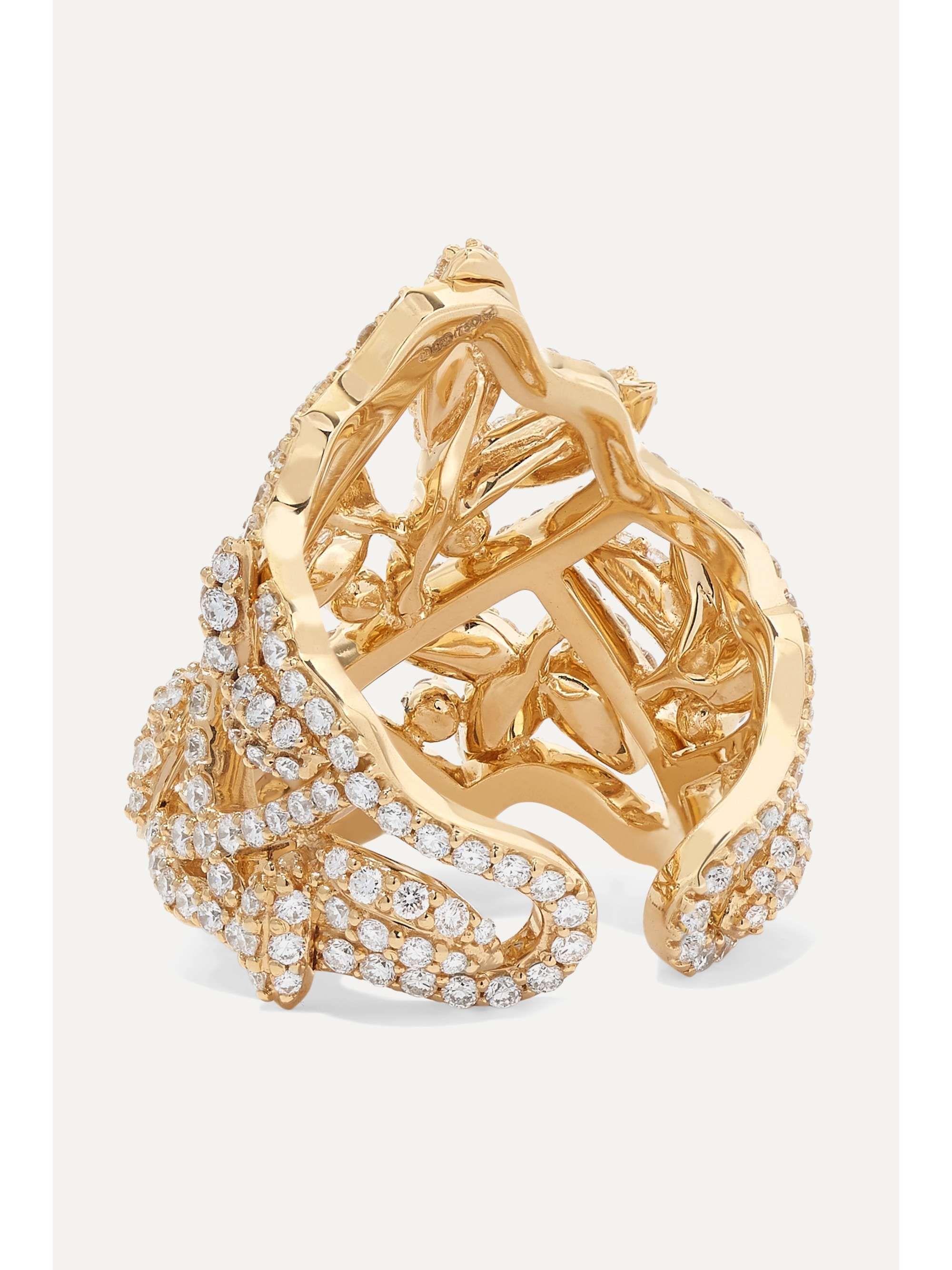 OLE LYNGGAARD COPENHAGEN Winter Frost 18-karat gold diamond ring