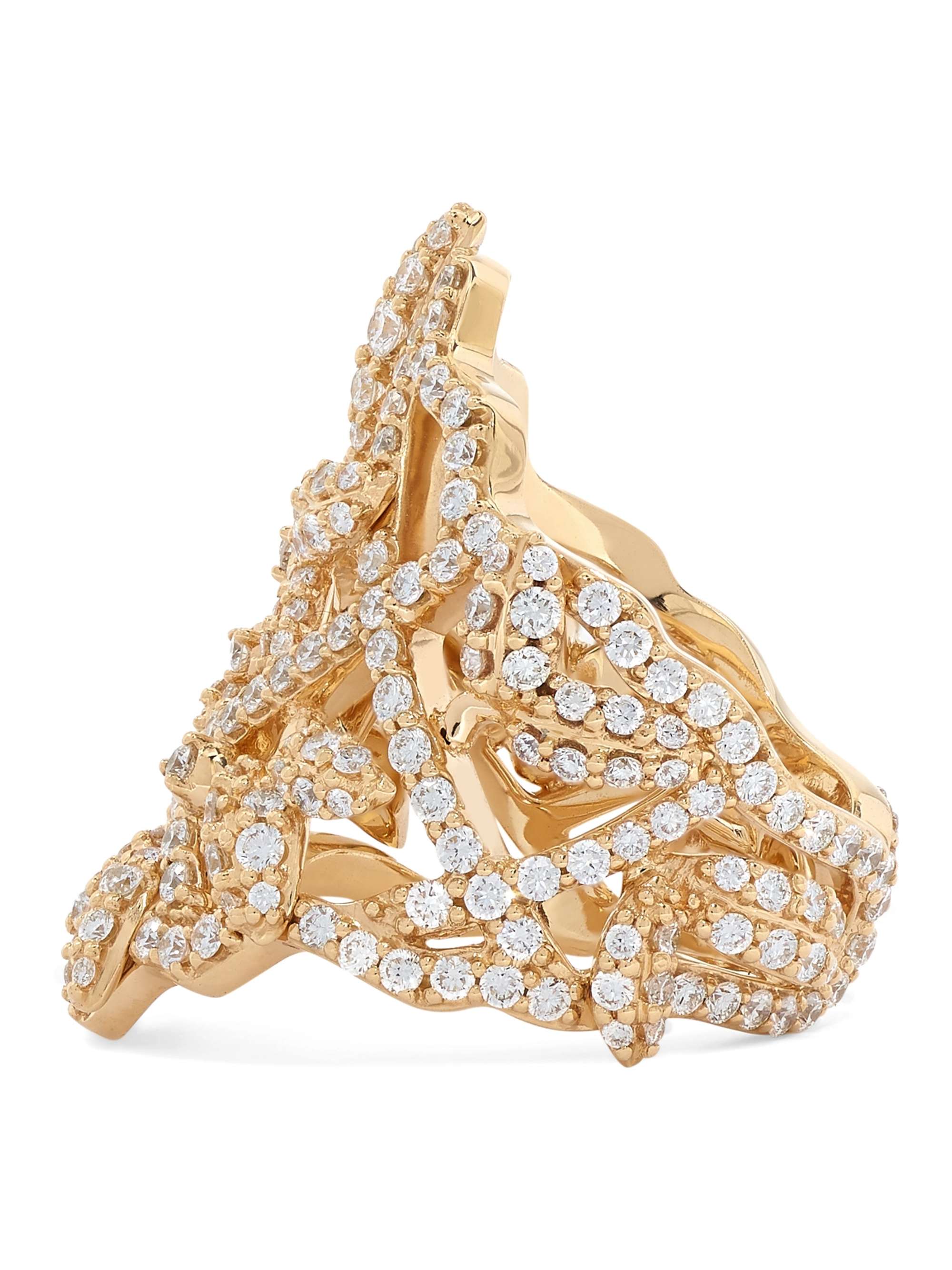 OLE LYNGGAARD COPENHAGEN Winter Frost 18-karat gold diamond ring