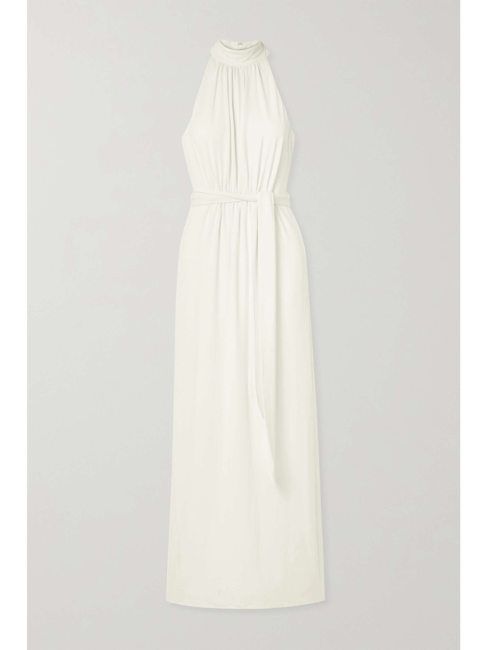 halston heritage ivory dress